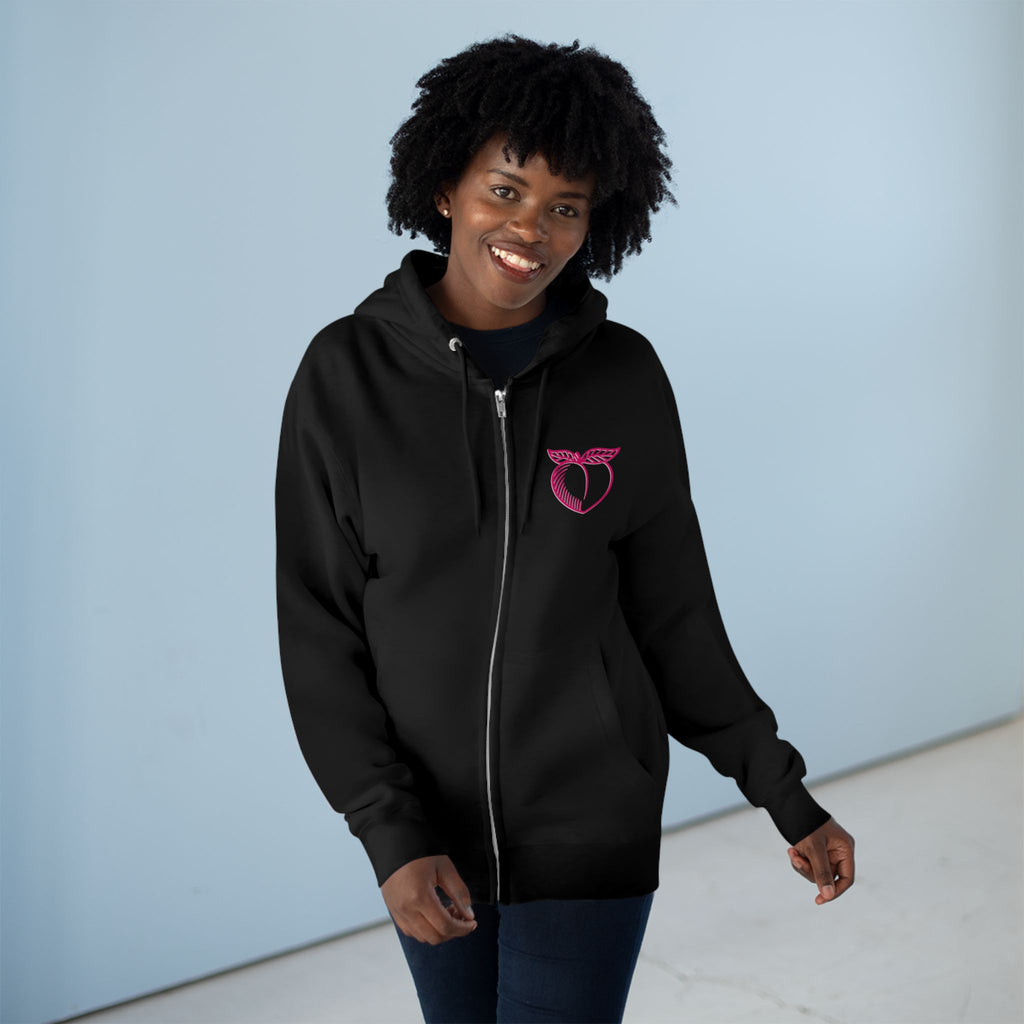 Pretty Girls Squat Club - Classic Gym Zip Up Gym Hoodie