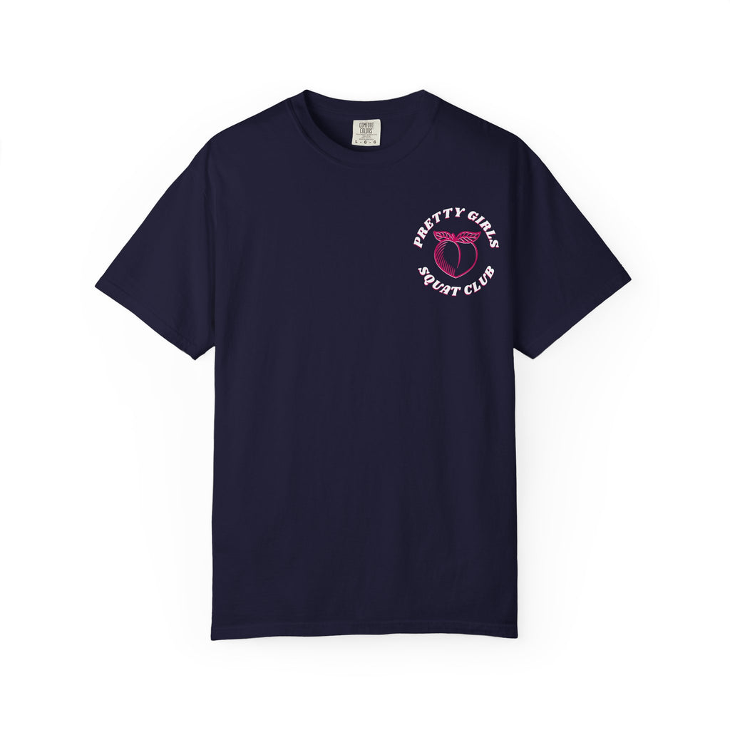 Moms Who Lift Heavy Stay Sane Gym T-shirt | Funny Women's Weightlifting Workout Tee