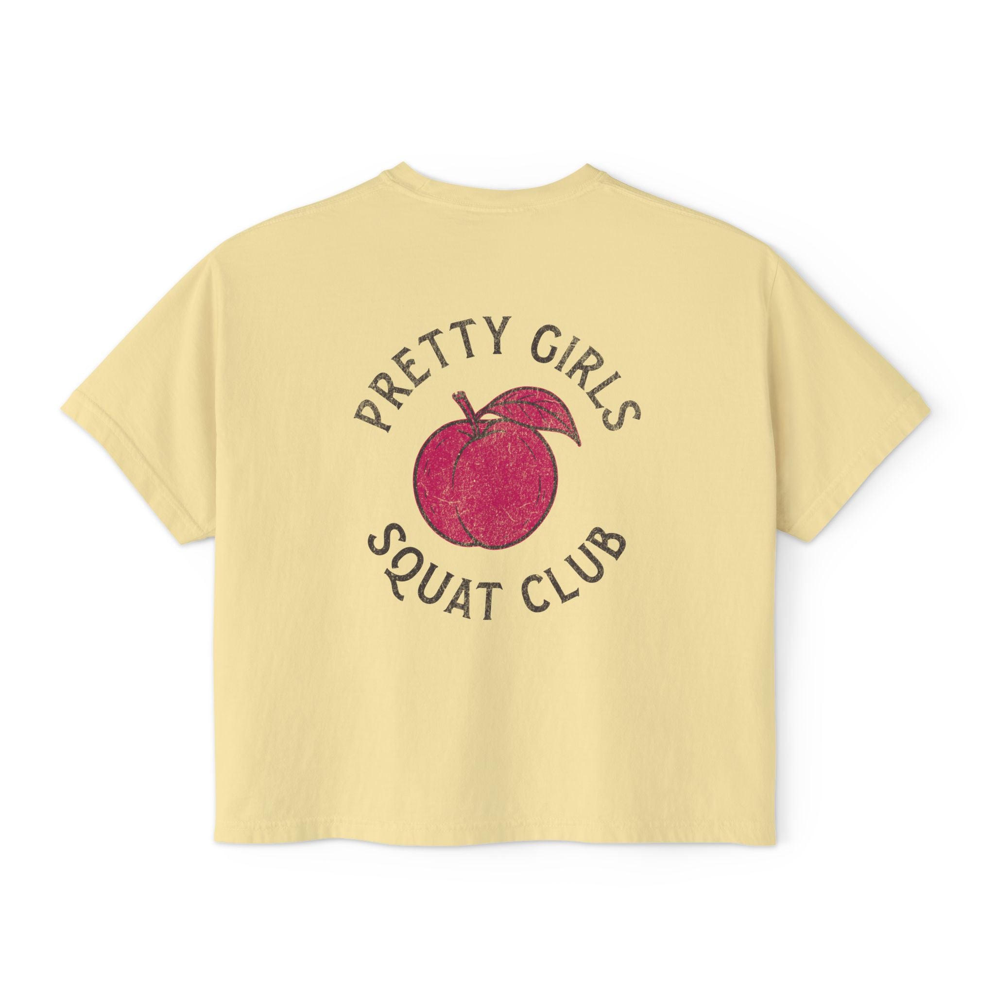 Moms Who Lift Heavy Stay Sane Boxy Tee | Fit Mom Workout Crop Top