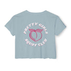 Cherry-Picker and Proud Crop Top | Women's Funny Crossfit T-shirt