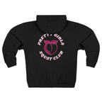 Pretty Girls Squat Club Zip Up Hoodie | Women's Gym Sweatshirt