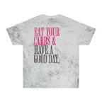 Eat Your Carbs & Have a Good Day T-shirt | Crossfit Humor Gym Tee
