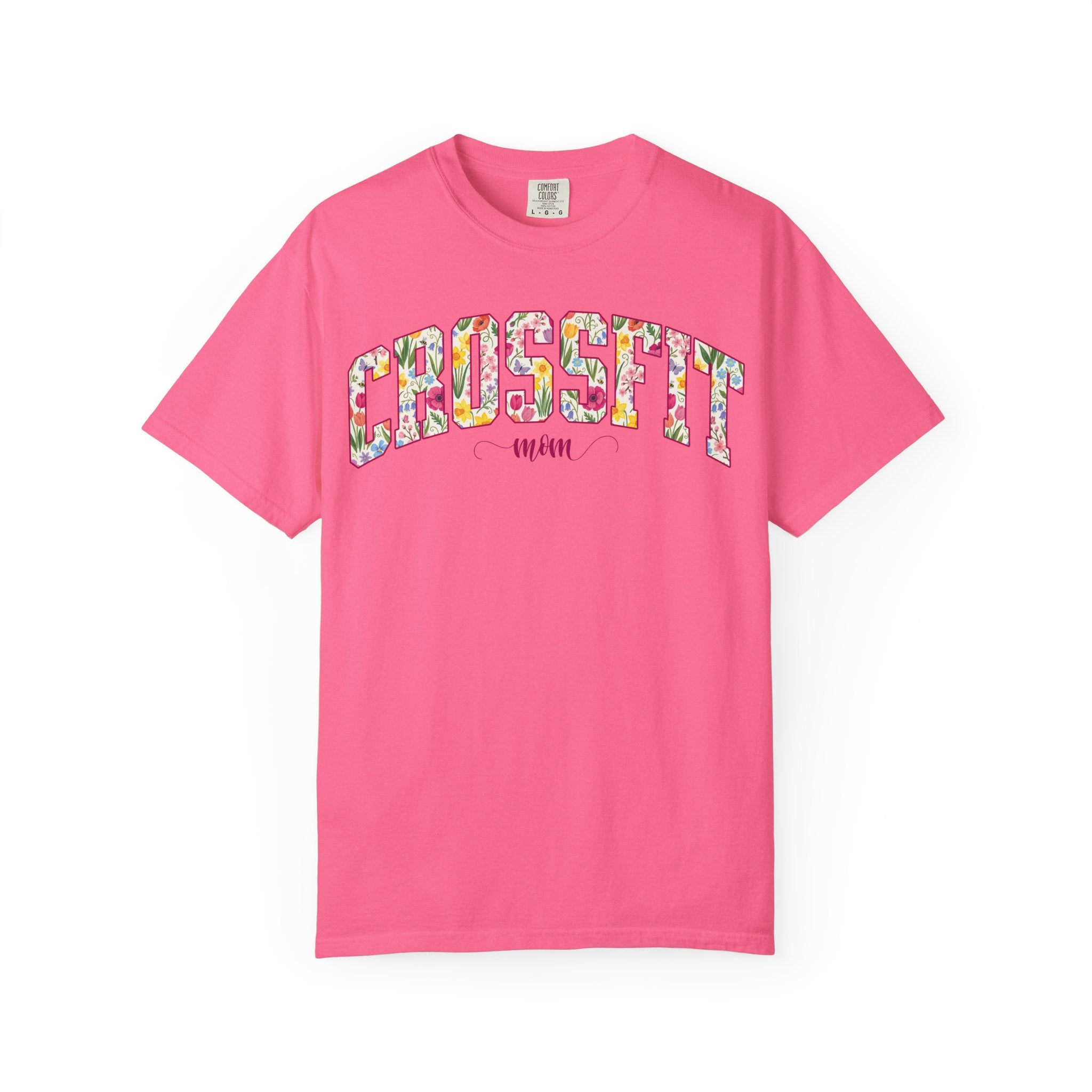 Crossfit Mom Workout Tee | Fit Mama Comfort Colors T‑Shirt