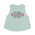 Tall Girls Lift Heavy Crop Top | Women's Weighlifting Tank Top