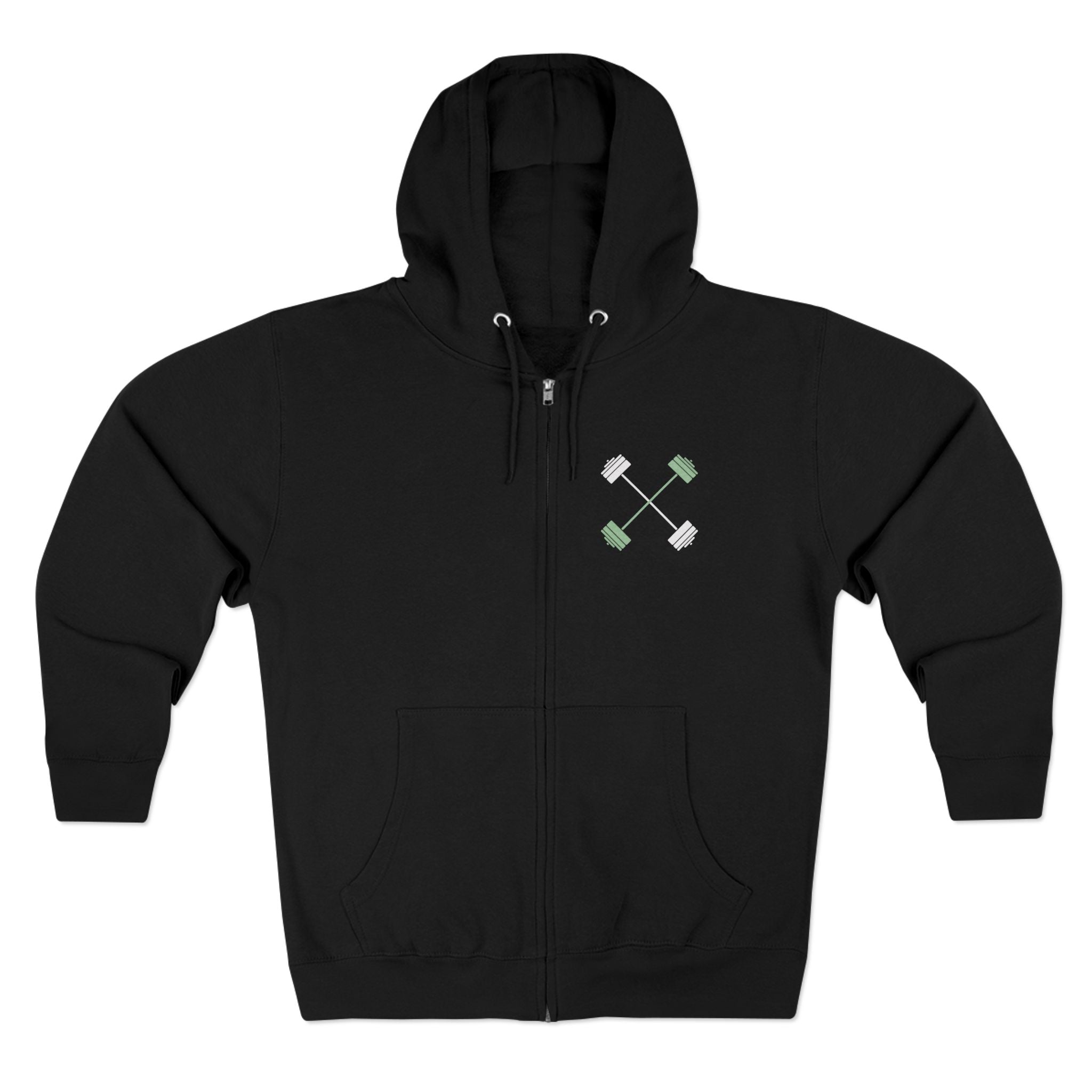 Do Hard Things Then Lift Heavier Zip-Up Hoodie | Gym Motivation Sweatshirt