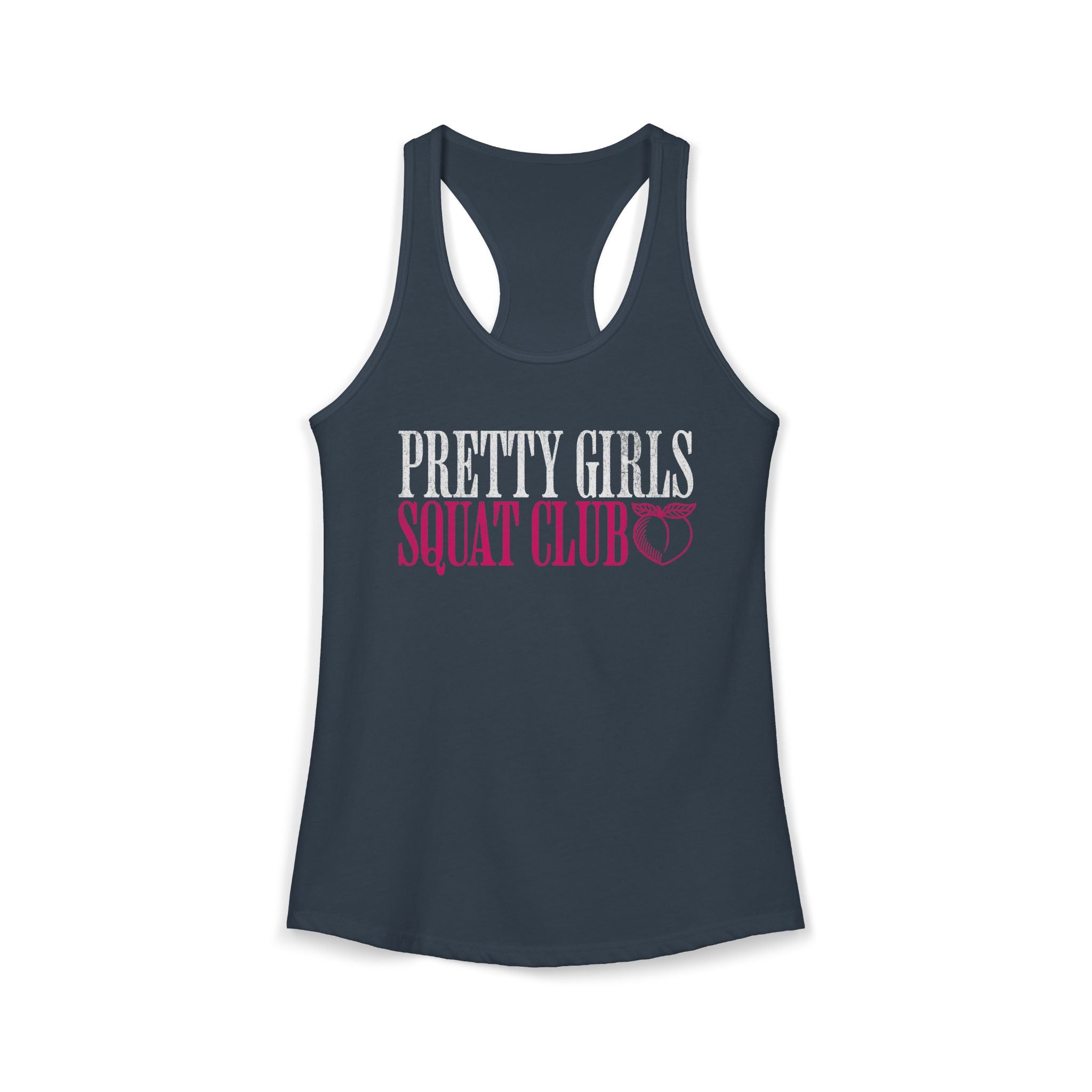 Pretty Girls Squat Club Racerback Tank | Women's Workout Top