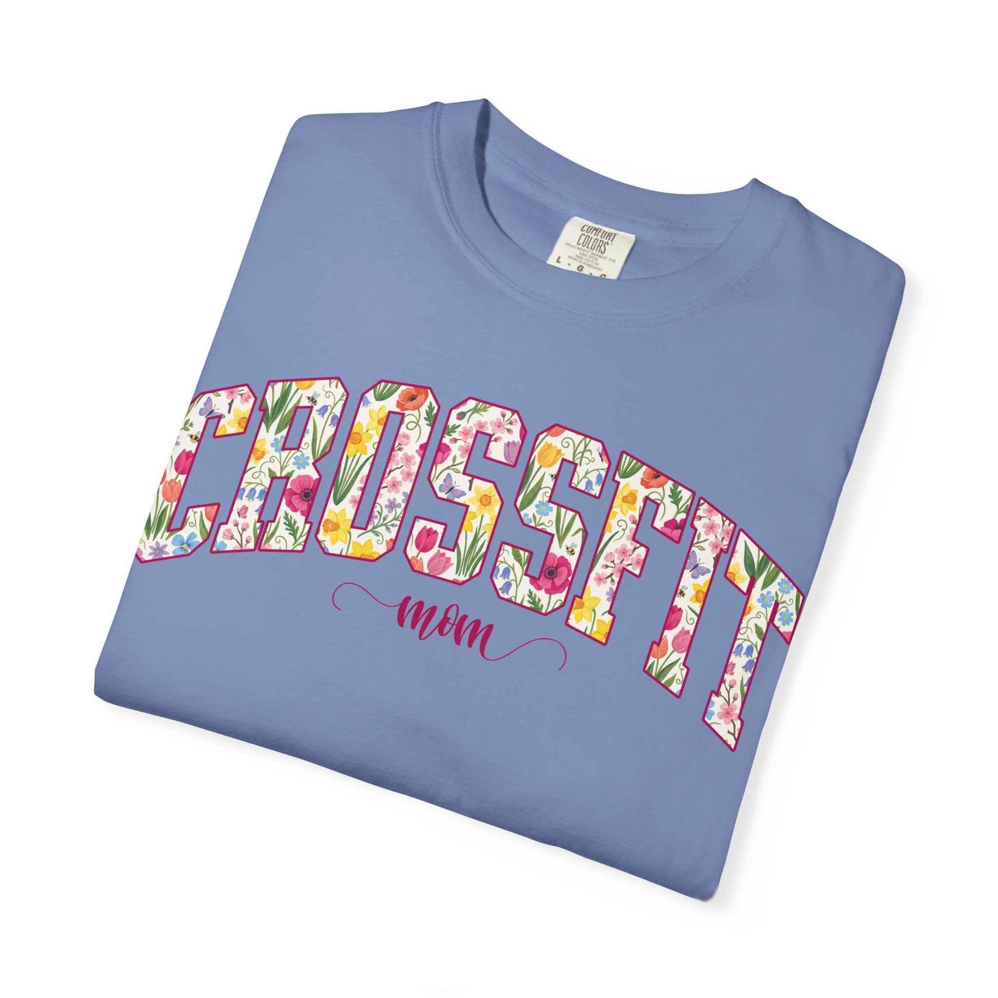 Crossfit Mom Workout Tee | Fit Mama Comfort Colors T‑Shirt