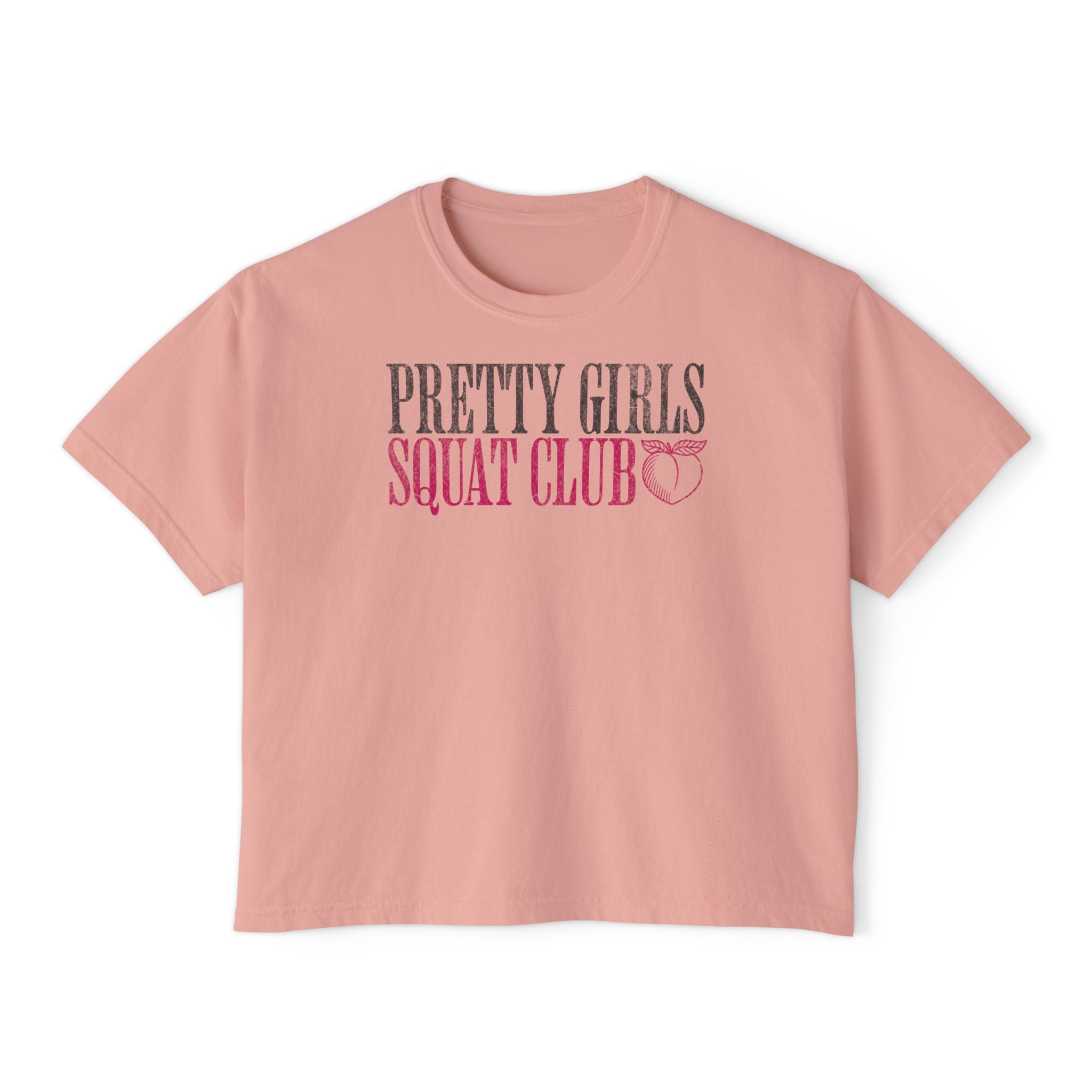 Retired Les Mills Athlete Boxy Tee | Women's Workout Humor Crop Top