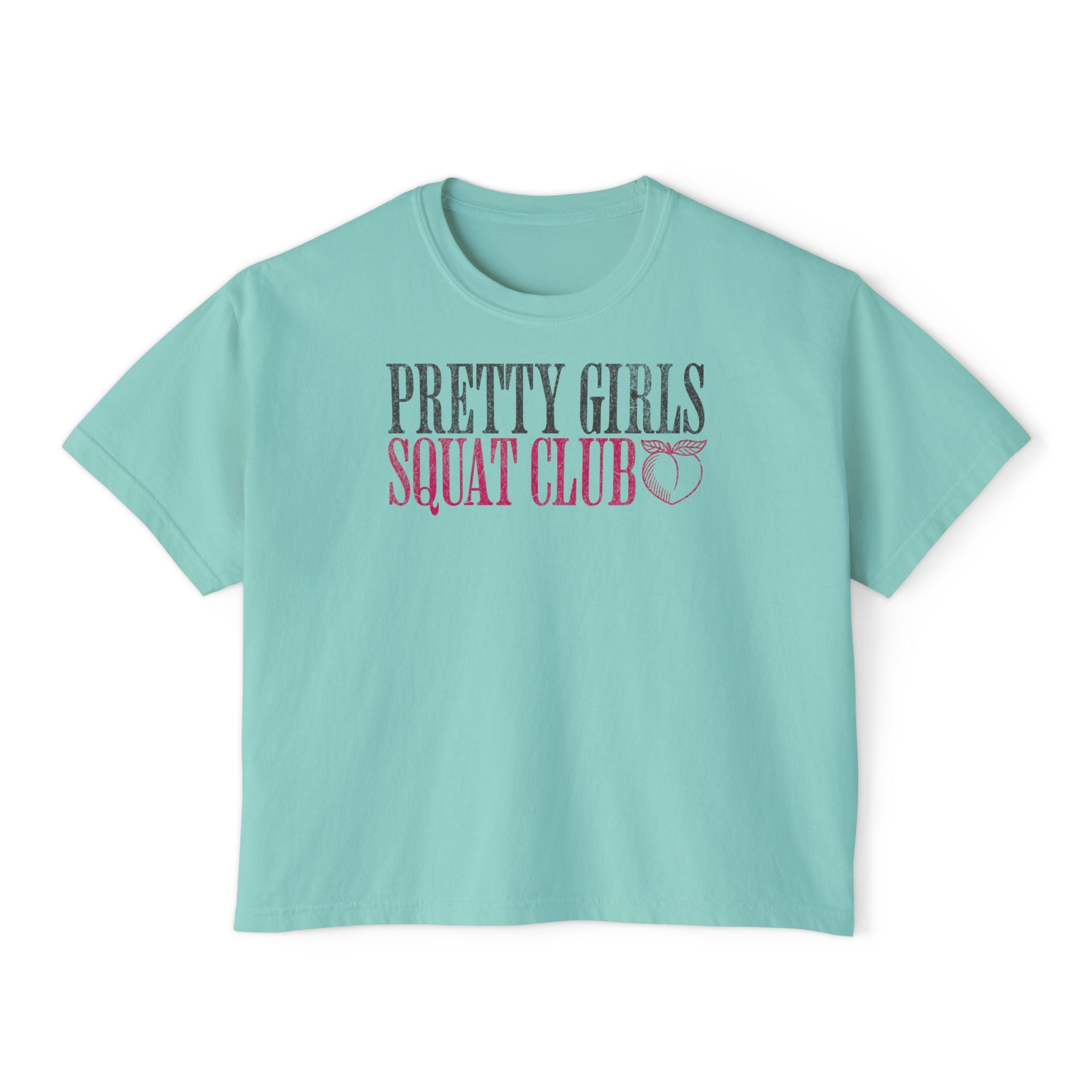 Retired Les Mills Athlete Boxy Tee | Women's Workout Humor Crop Top