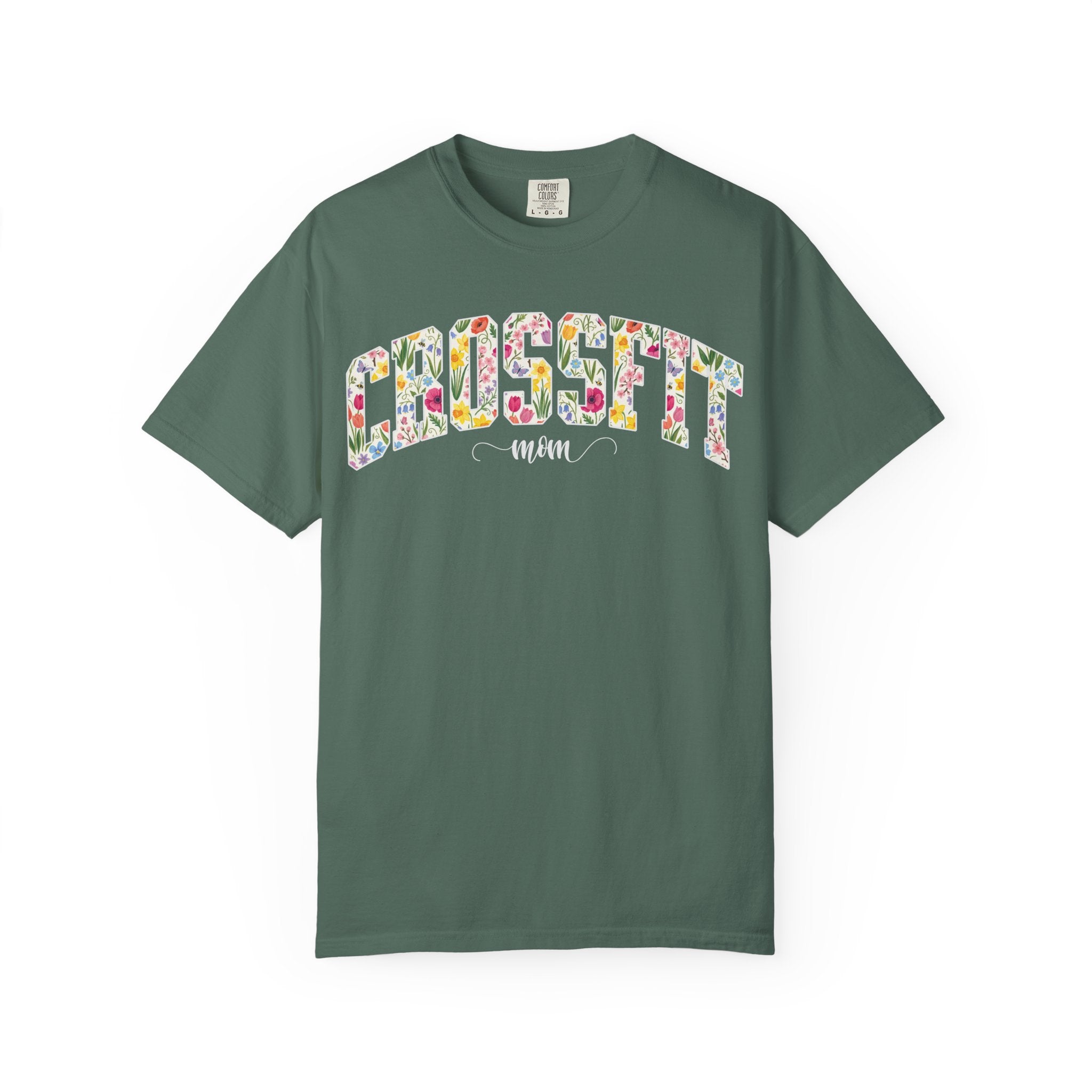 Crossfit Mom Workout Tee | Fit Mama Comfort Colors T‑Shirt
