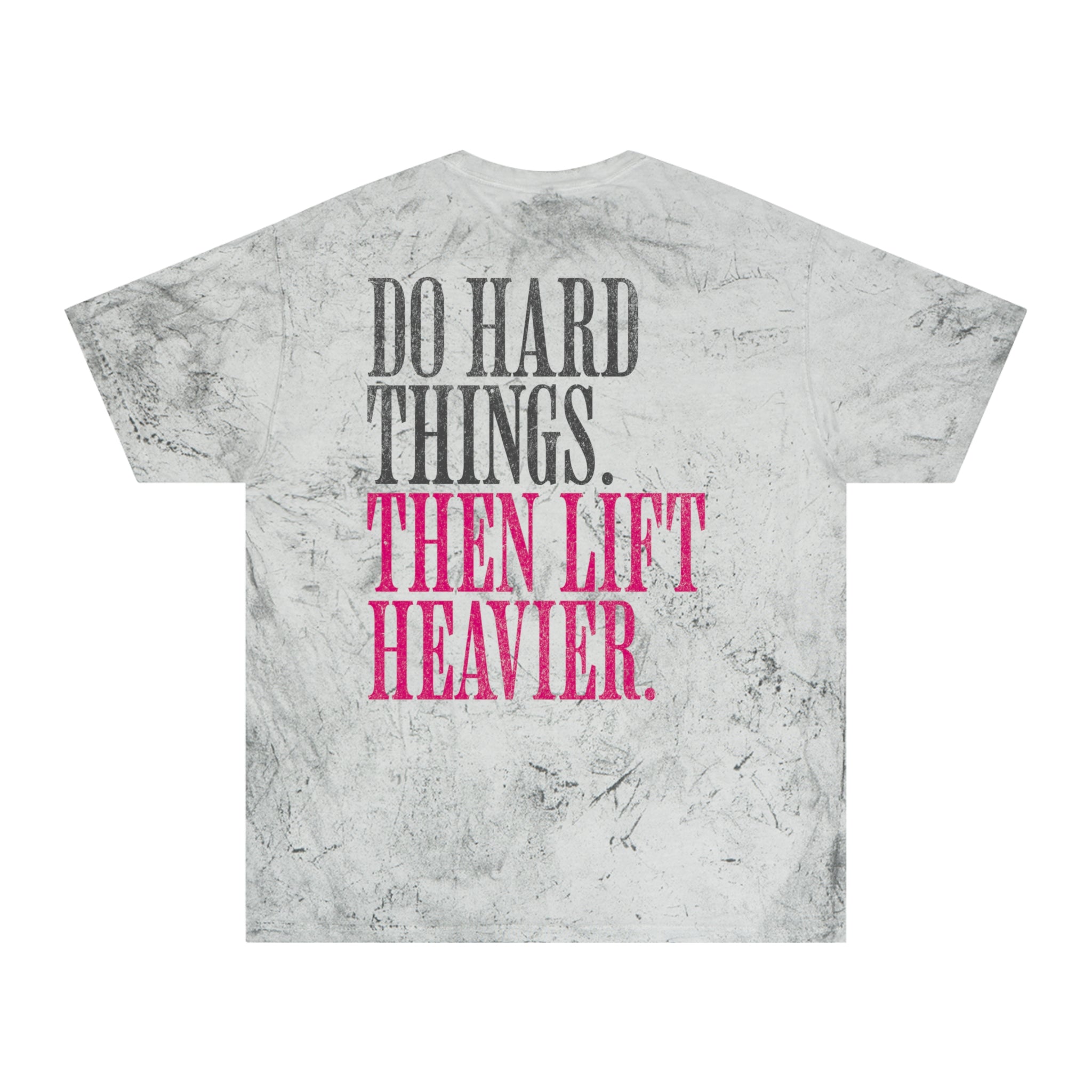 Do Hard Things Then Lift Heavier T-shirt | Motivational Fitness Humor Tee