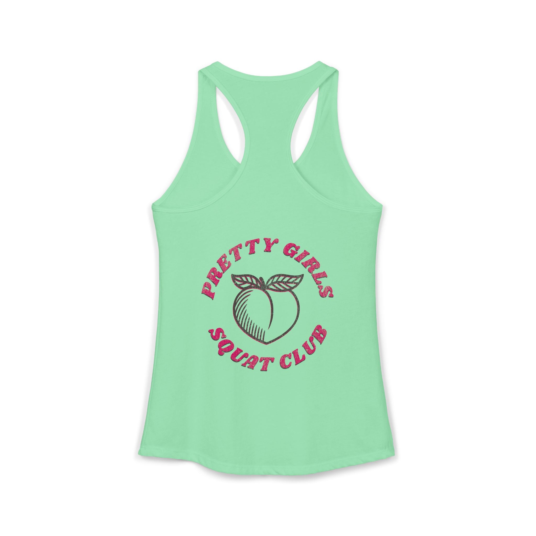 Well Fed & Flourishing Racerback Tank | Women's Gym Humor Workout Top