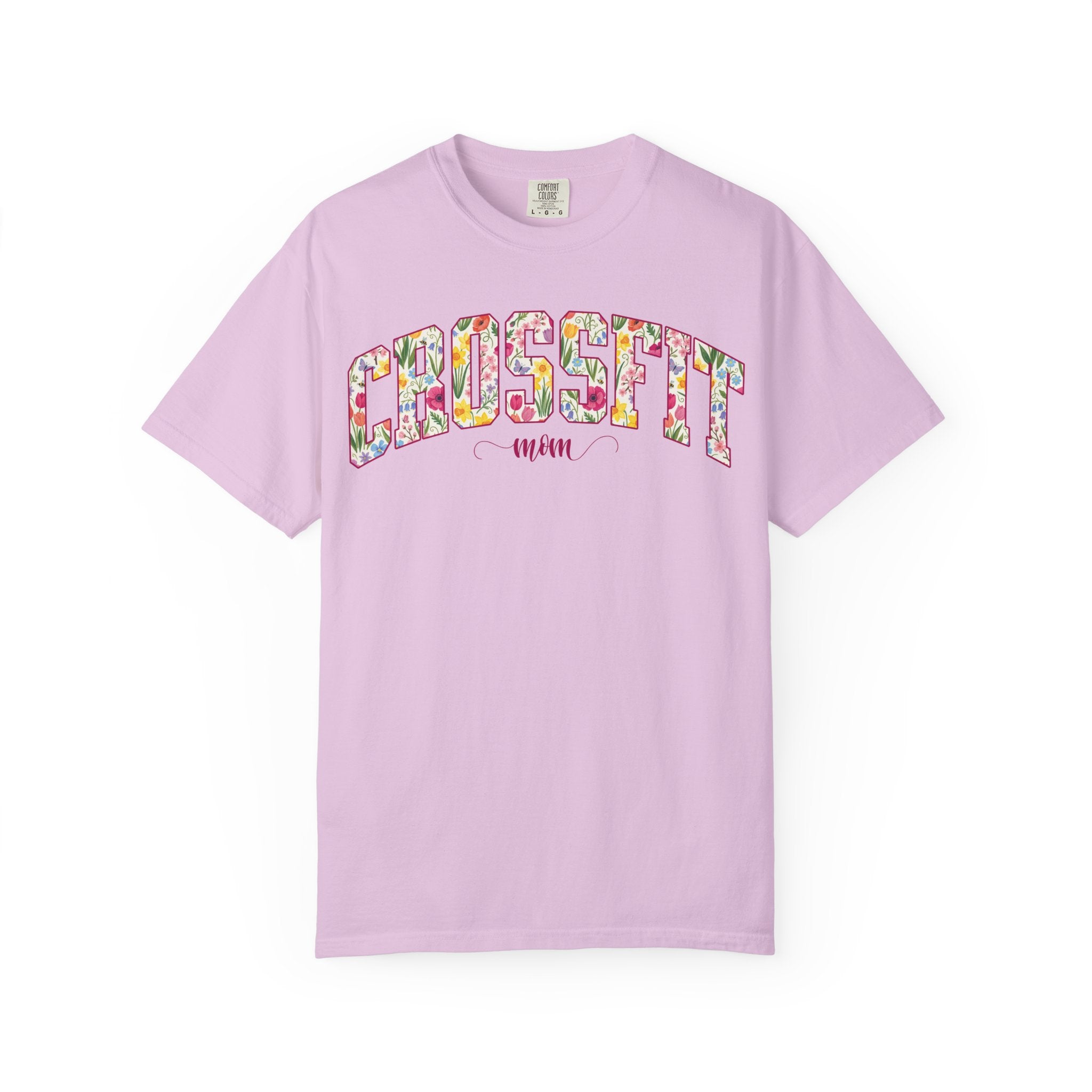 Crossfit Mom Workout Tee | Fit Mama Comfort Colors T‑Shirt