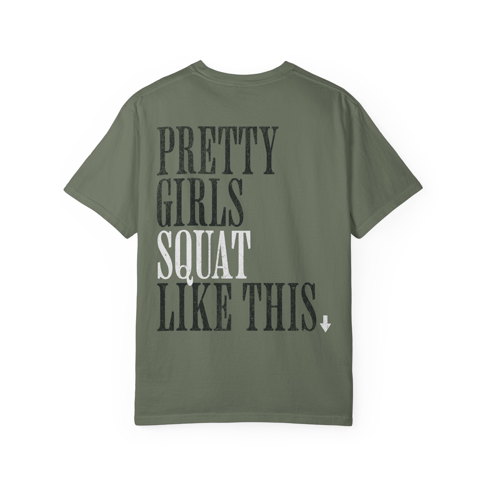 Pretty Girls Squat Like This T-Shirt | Pretty Girls Squat Club Workout Tee