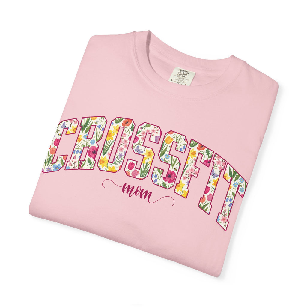 Crossfit Mom Workout Tee | Fit Mama Comfort Colors T‑Shirt
