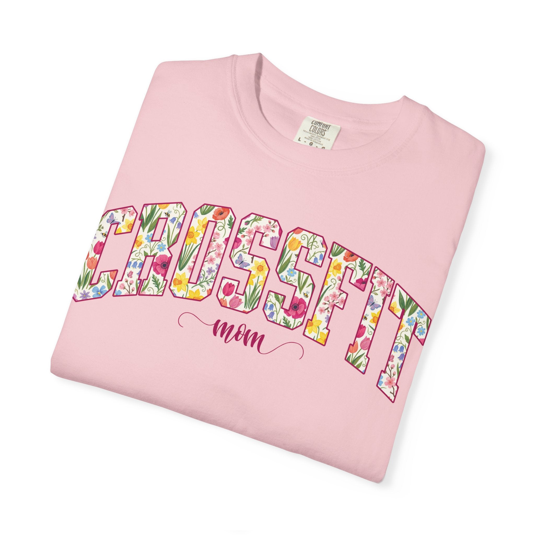 Crossfit Mom Workout Tee | Fit Mama Comfort Colors T‑Shirt