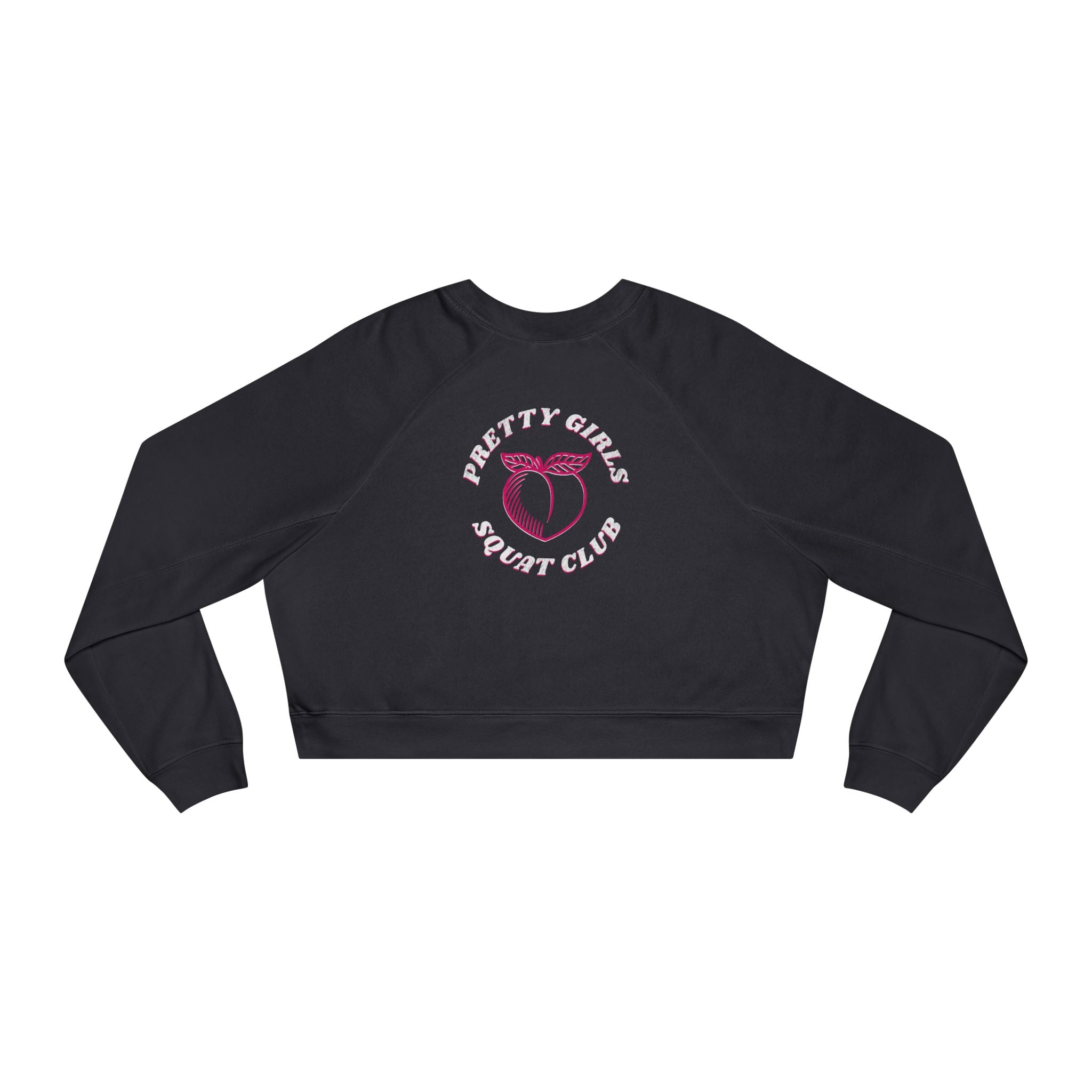 Thick Thighs Save Lives Cropped Pullover | Animal Rescue Workout Sweatshirt