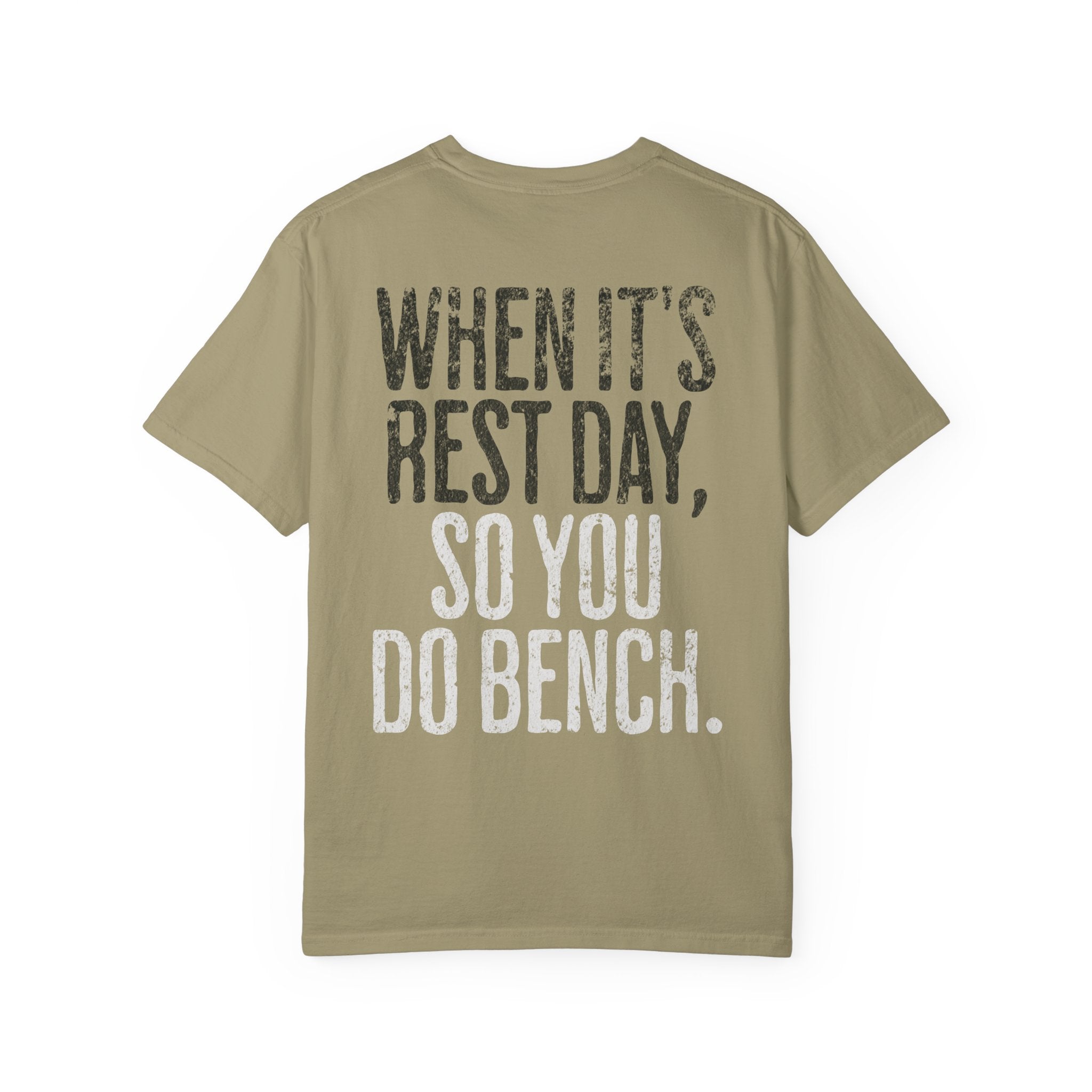 When it's Rest Day Workout T-shirt | Unisex Crossfit Gym Tee