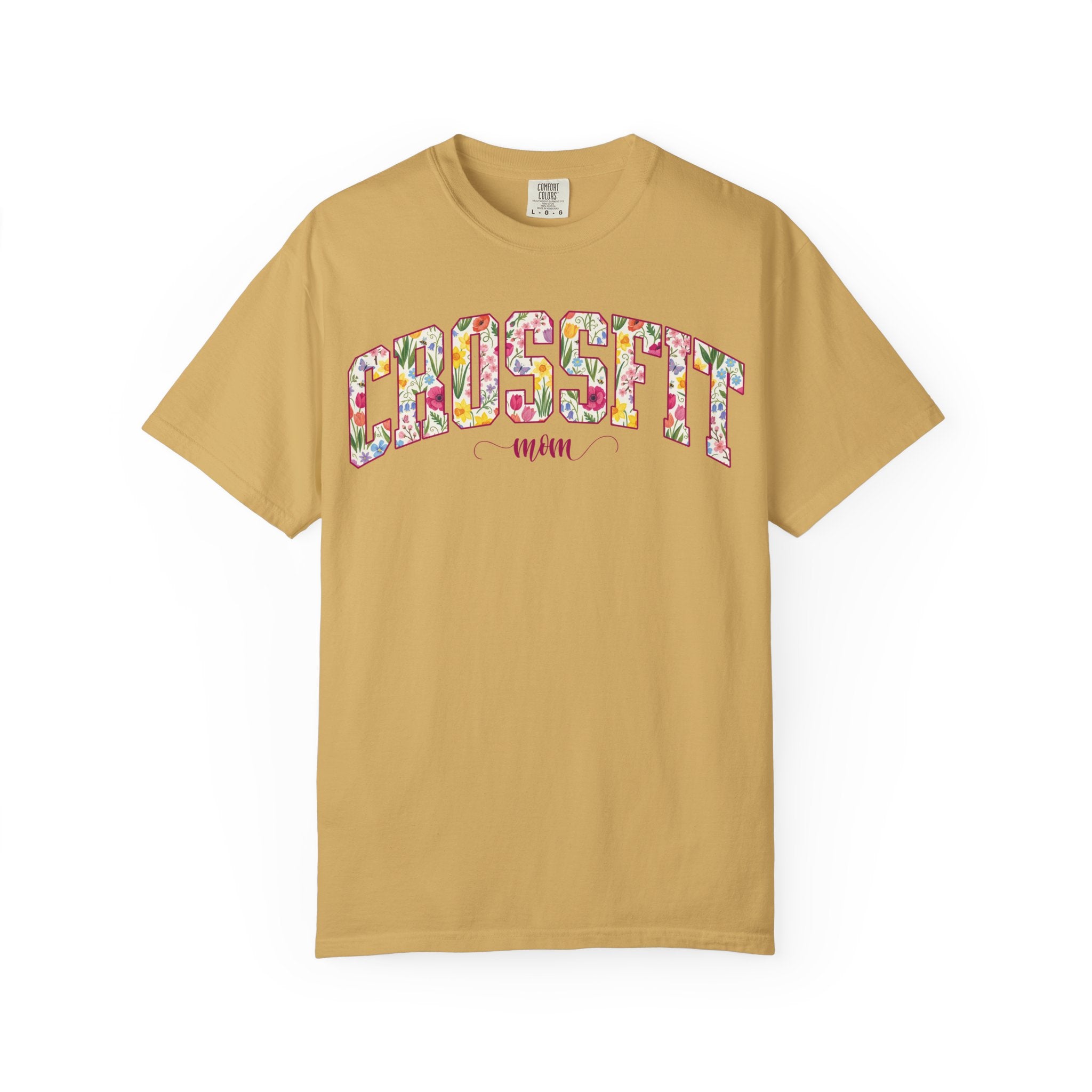 Crossfit Mom Workout Tee | Fit Mama Comfort Colors T‑Shirt