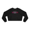 Pretty Girls Squat Club Cropped Pullover | Women's Workout Sweatshirt
