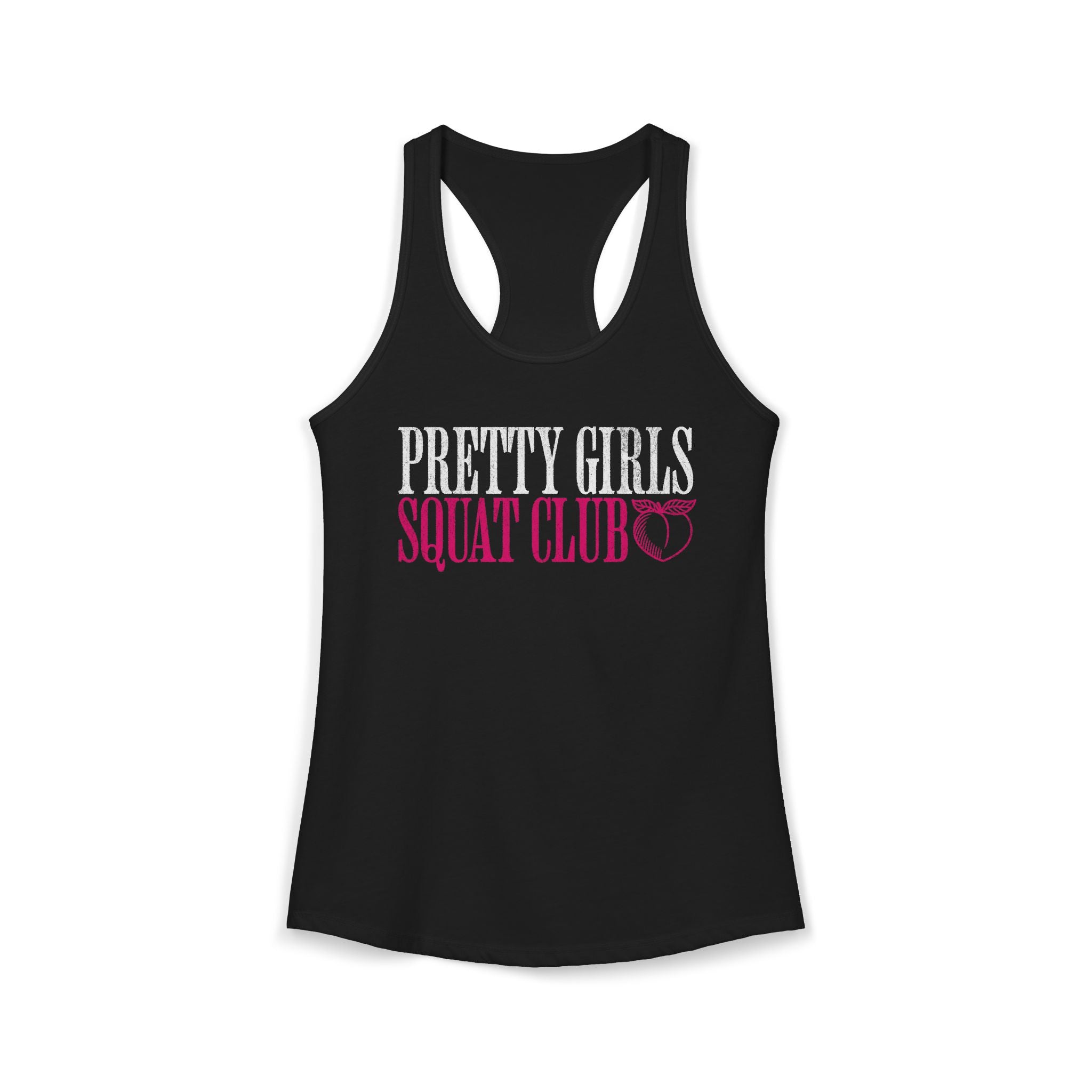 Pretty Girls Squat Club Racerback Tank