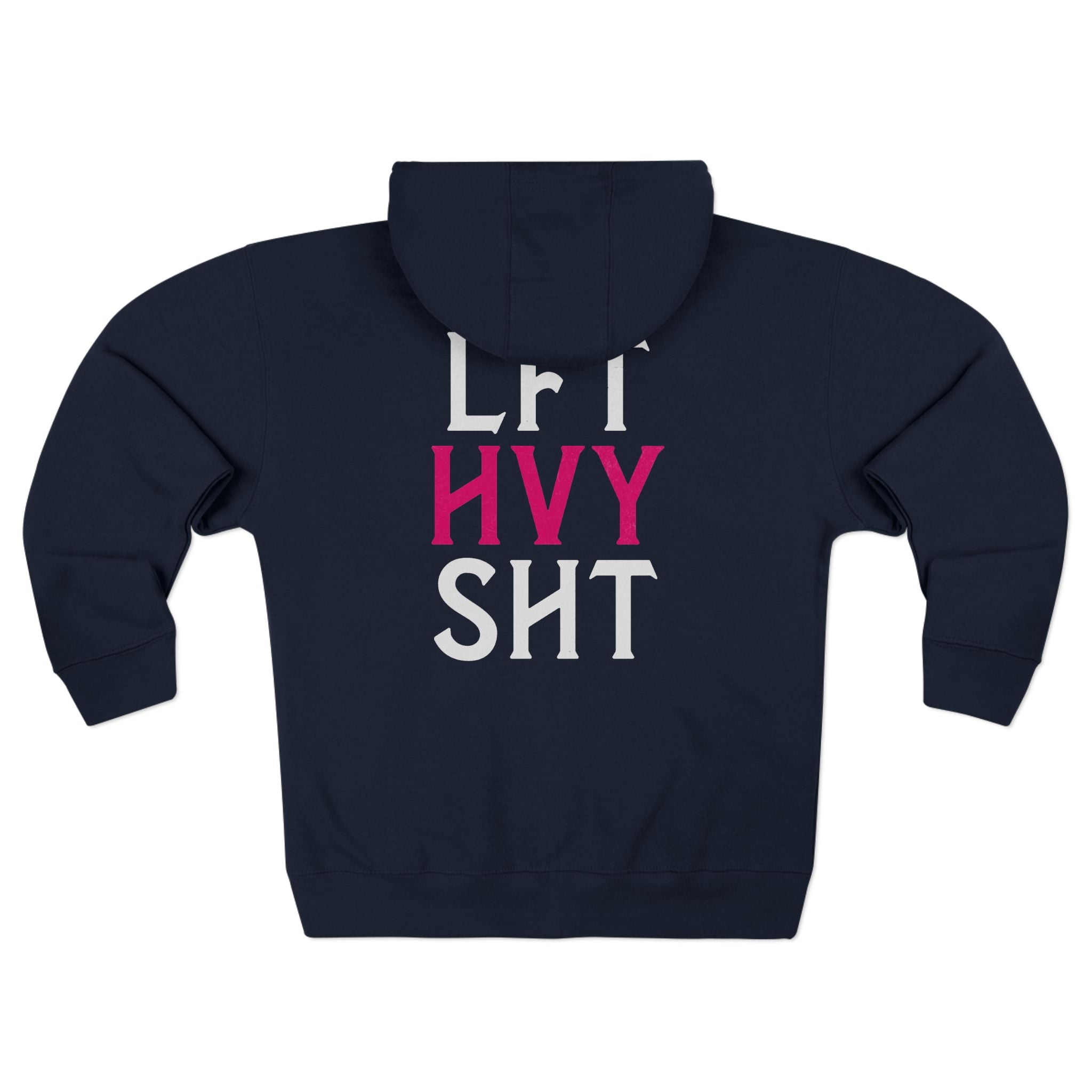 Lift Heavy Stuff Zip Up Gym Hoodie