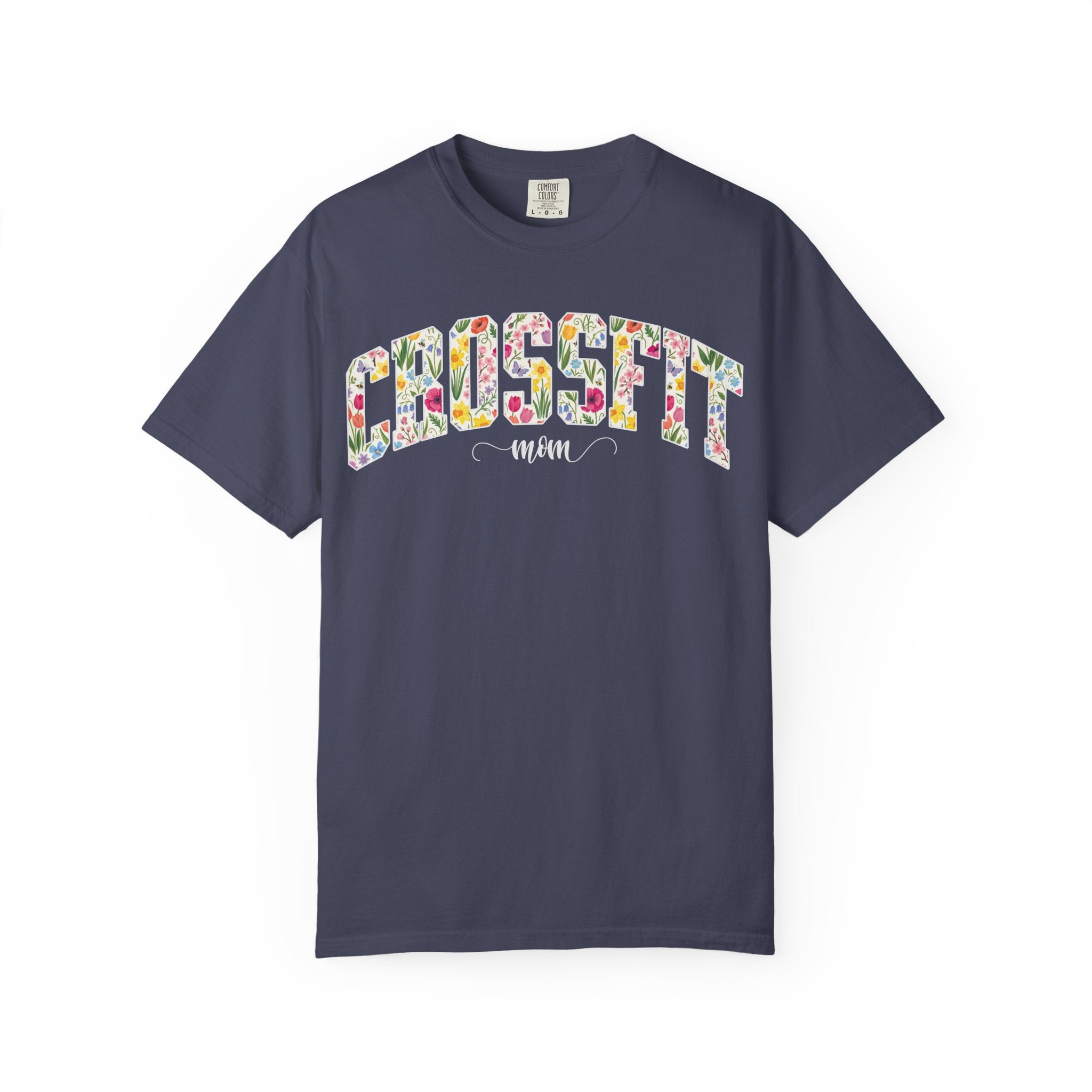 Crossfit Mom Workout Tee | Fit Mama Comfort Colors T‑Shirt