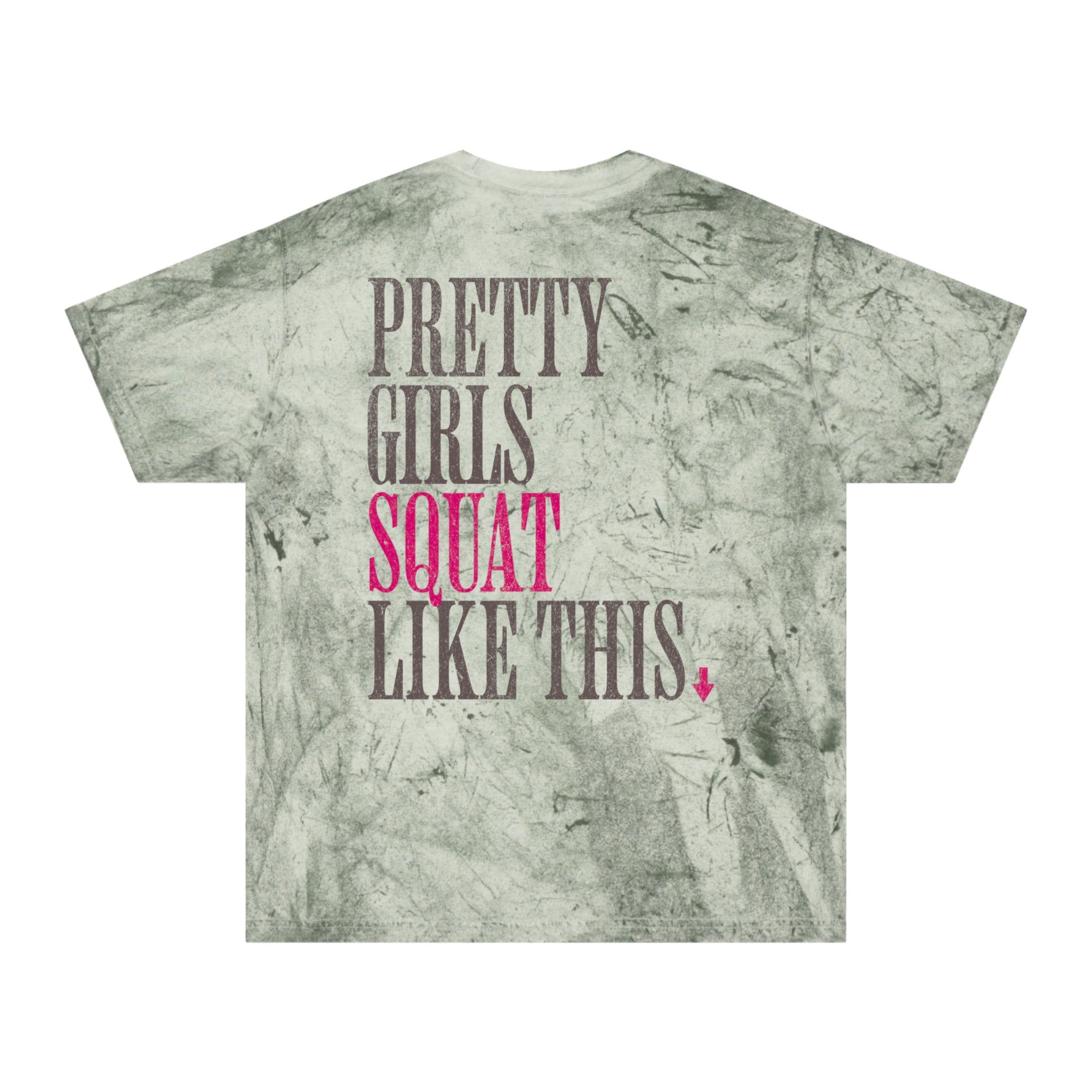 Pretty Girls Squat Like This Tshirt Funny Crossfit Shirt Workout Gym Top Fitness Humor T-shirt