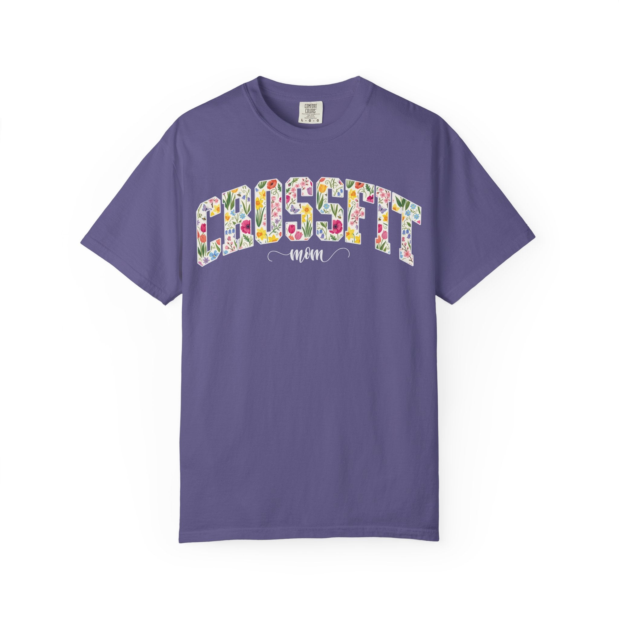 Crossfit Mom Workout Tee | Fit Mama Comfort Colors T‑Shirt