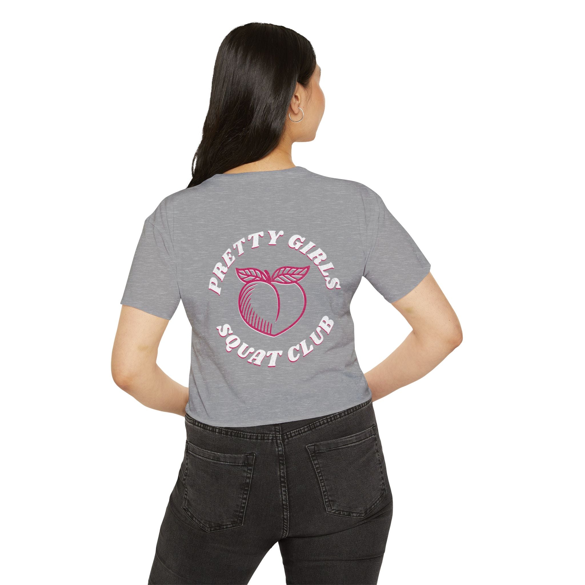 Stacks on Stacks Weightlifting Crop Top | Women's Festival Workout Tee
