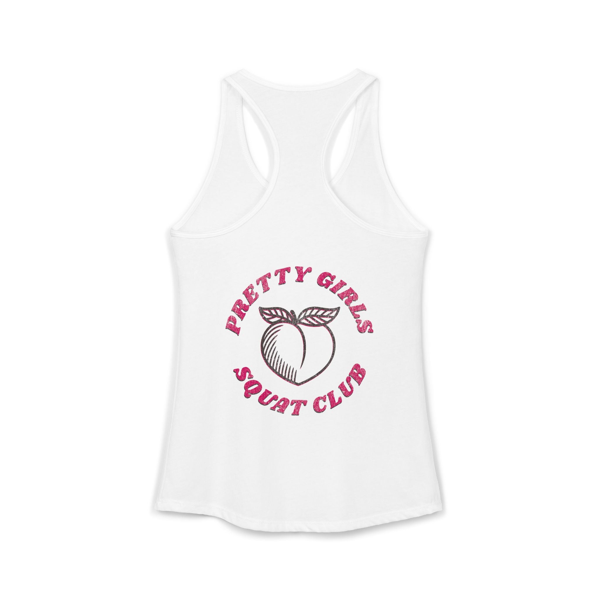 Embrace the Tuck Barre Tank Top | Women's Workout Humor Racerback Shirt