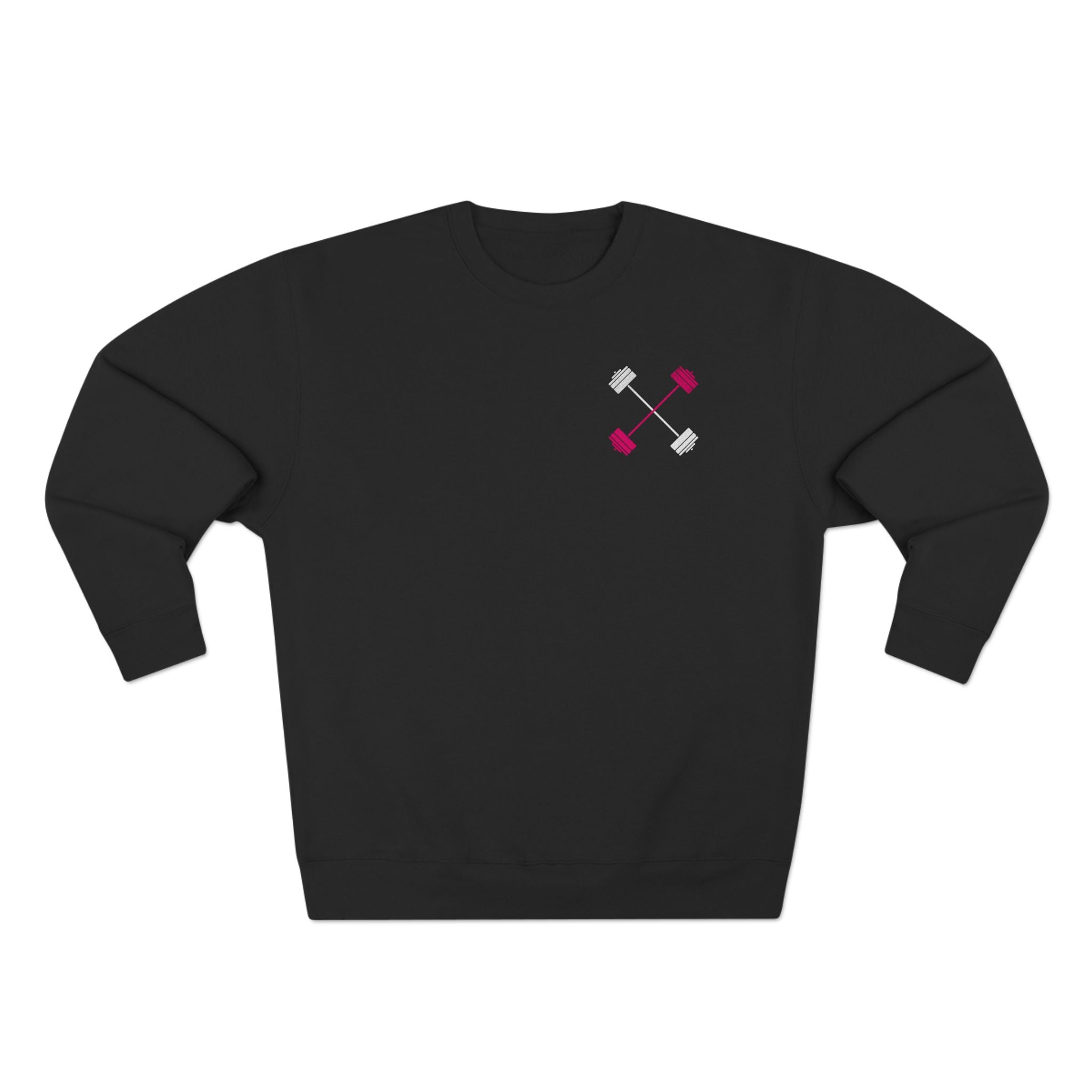 Do Hard Things Then Lift Heavier Crewneck Sweatshirt | Weightlifters Workout Pullover