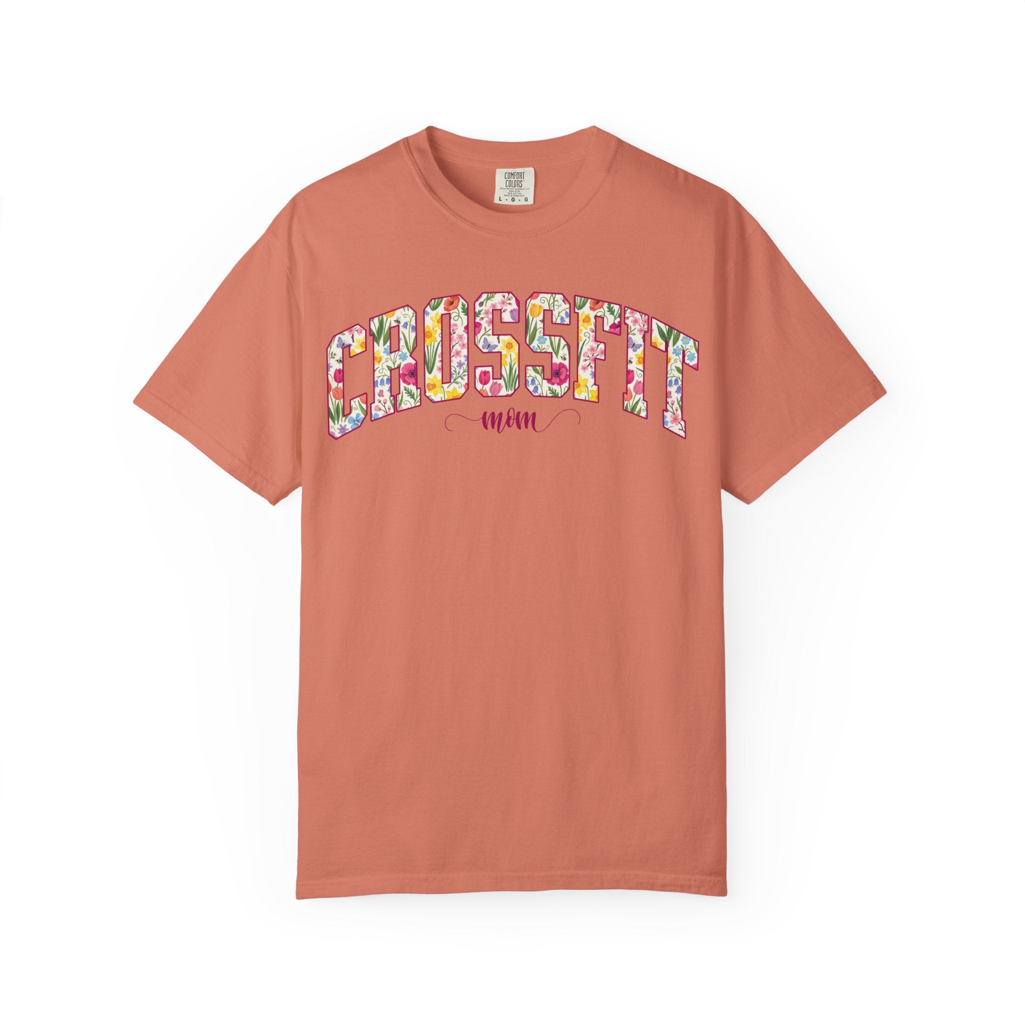 Crossfit Mom Workout Tee | Fit Mama Comfort Colors T‑Shirt