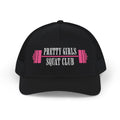 Pretty Girls Squat Club Snapback Cap | Embroidered Fitness Trucker Hat