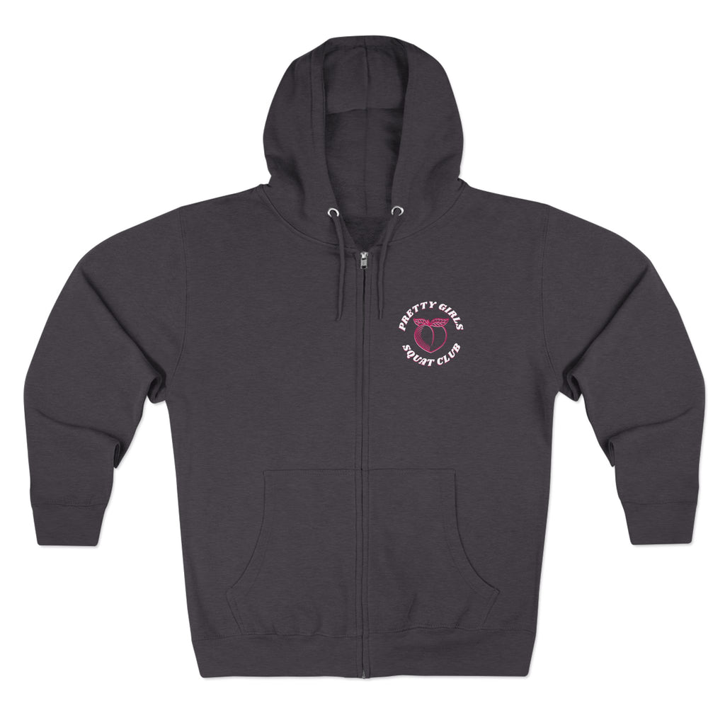 Do Hard Things Zip-Up Gym Hoodie