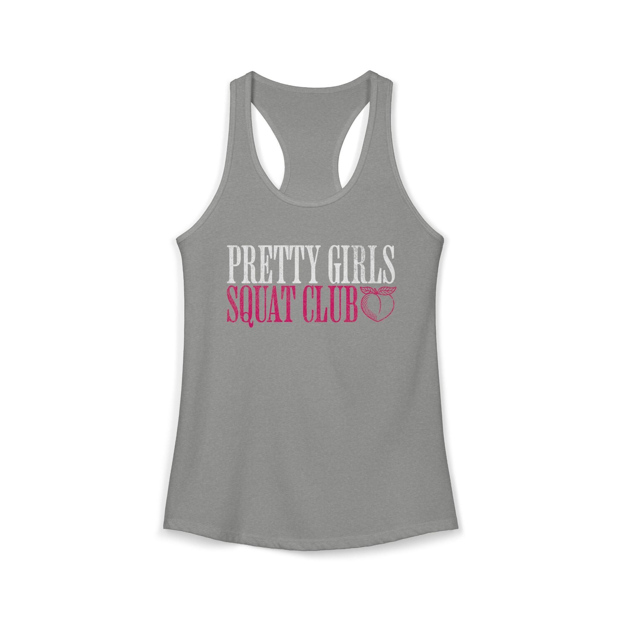 Pretty Girls Squat Club Racerback Tank | Women's Workout Top