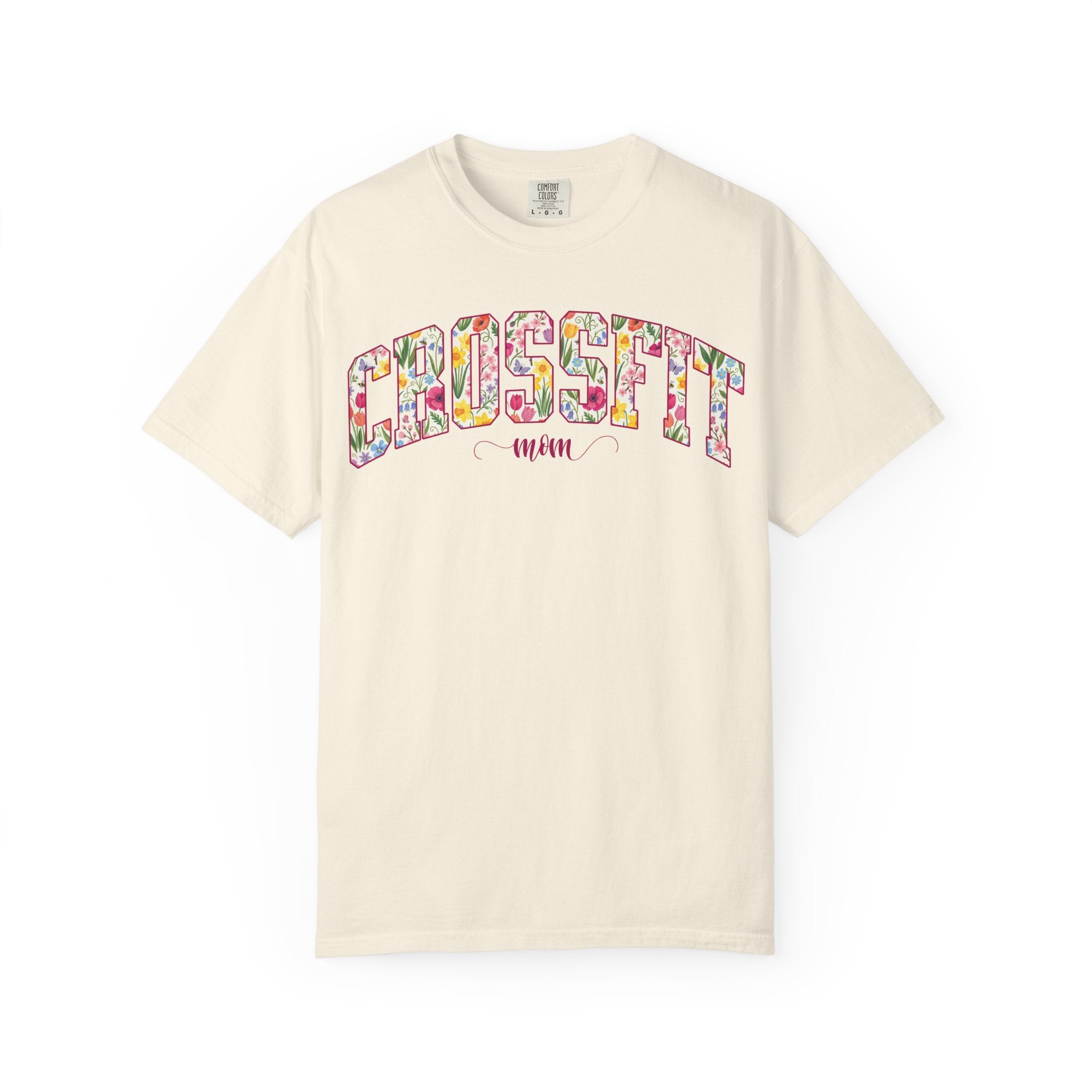 Crossfit Mom Workout Tee | Fit Mama Comfort Colors T‑Shirt