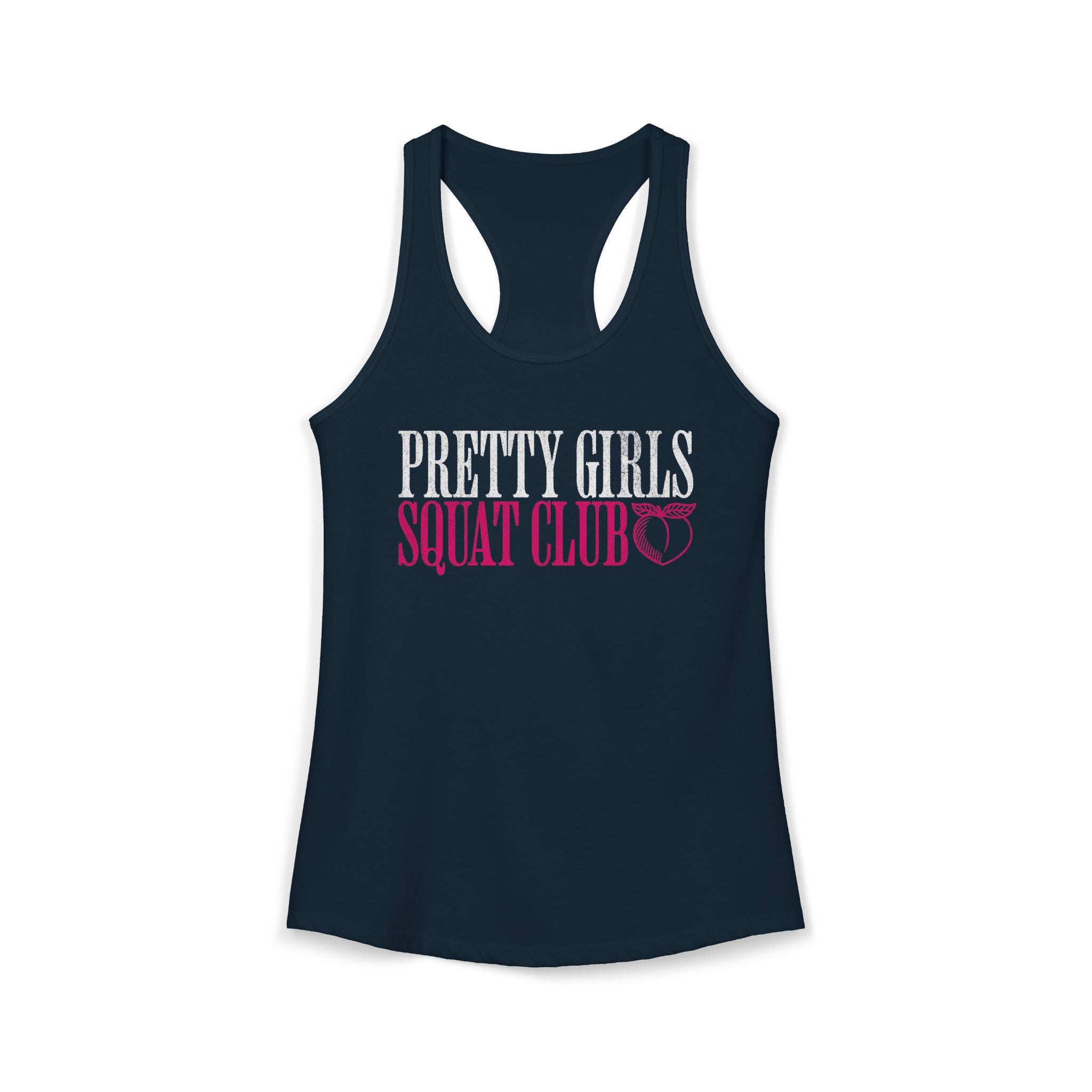 Pretty Girls Squat Club Racerback Tank | Women's Workout Top