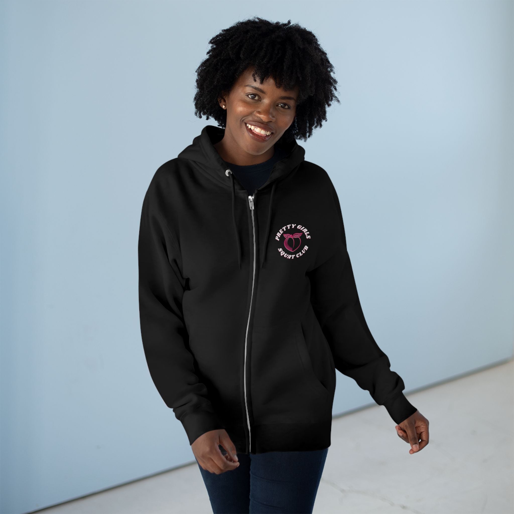 Do Hard Things Zip-Up Gym Hoodie