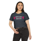 I Heart Squats Crop Top | Women's Weightlifting Workout Shirt