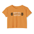 I Heart Squats Crop Top | Women's Weightlifting Workout Shirt