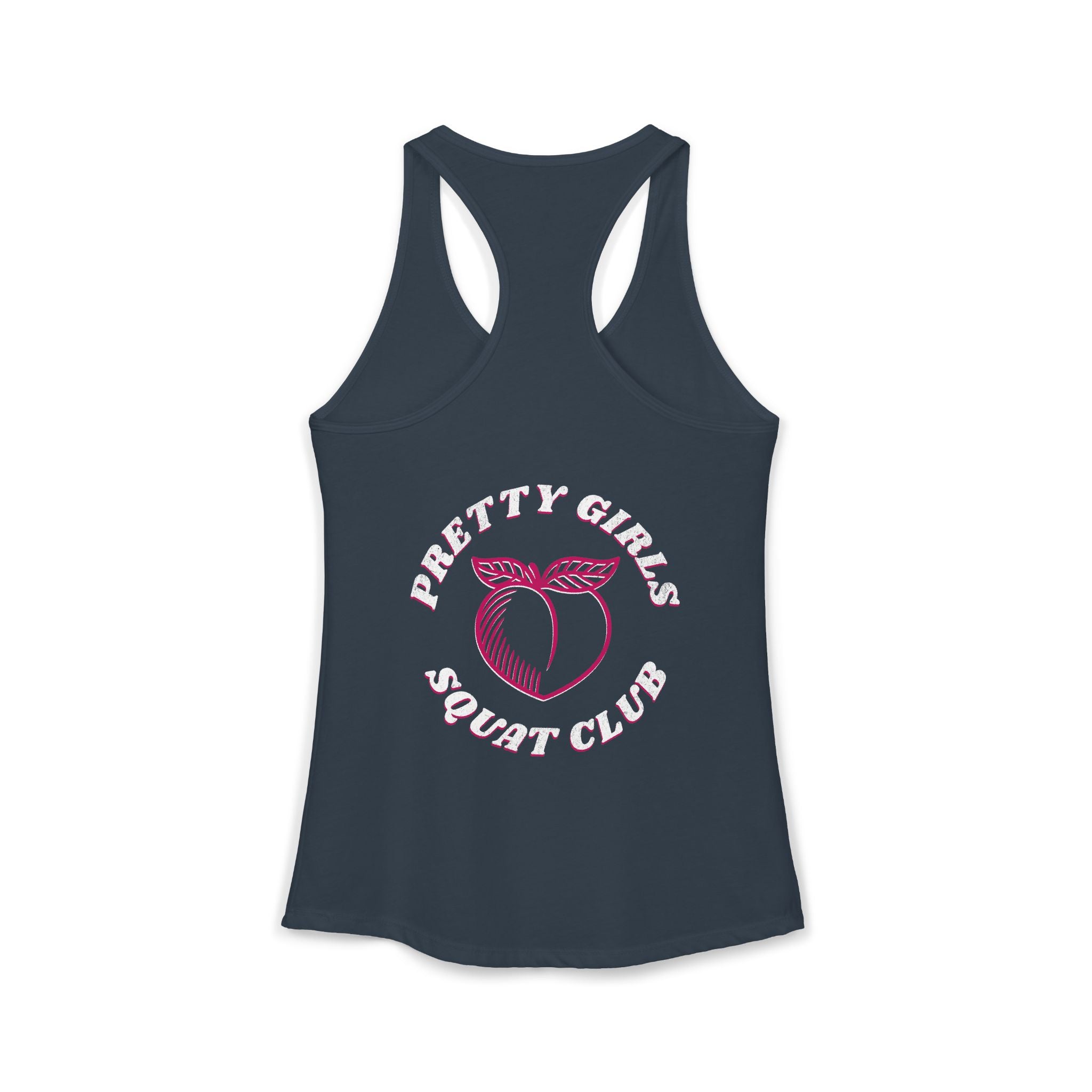 Well Fed & Flourishing Racerback Tank | Women's Gym Humor Workout Top