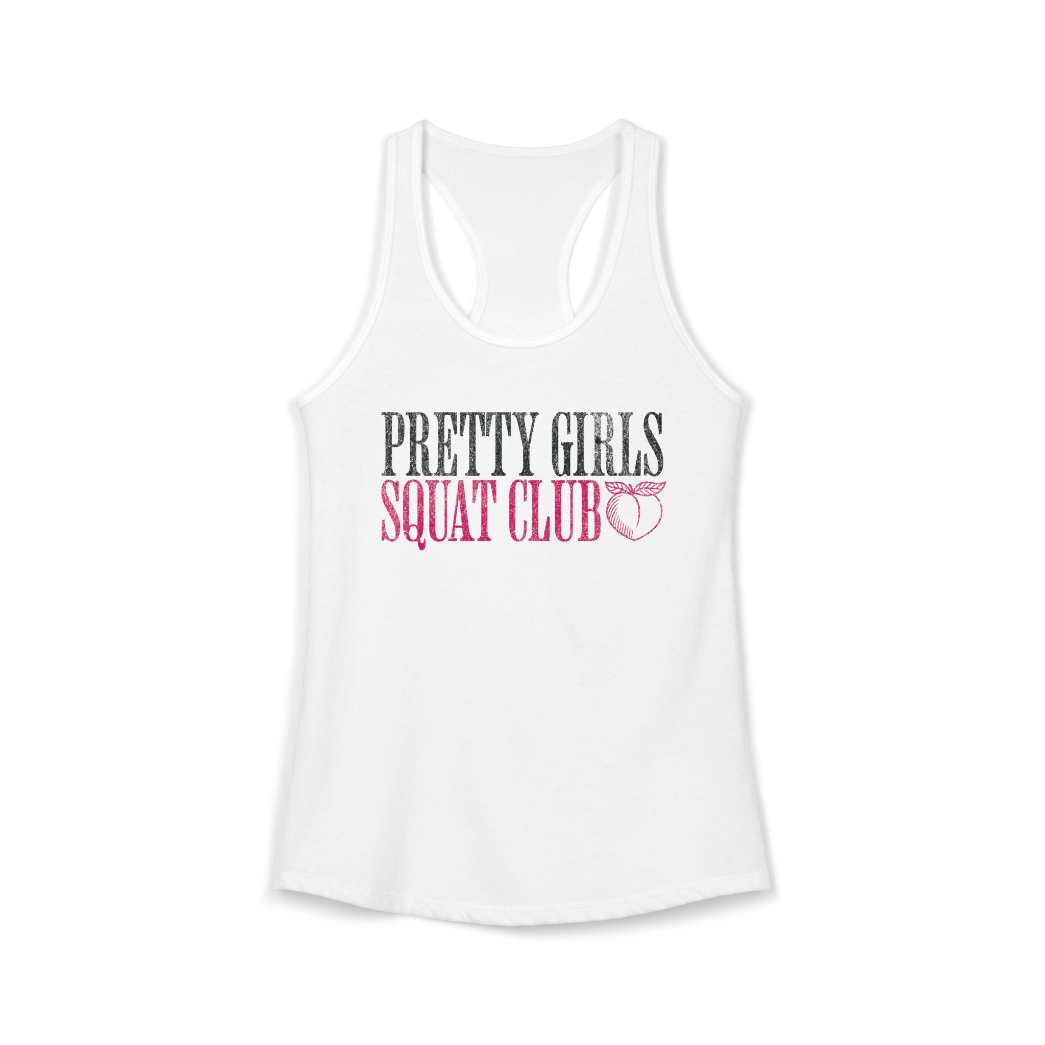 Pretty Girls Squat Club Racerback Tank | Women's Workout Top