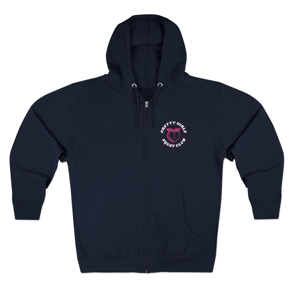 Embrace the Suck Zip Up Gym Hoodie