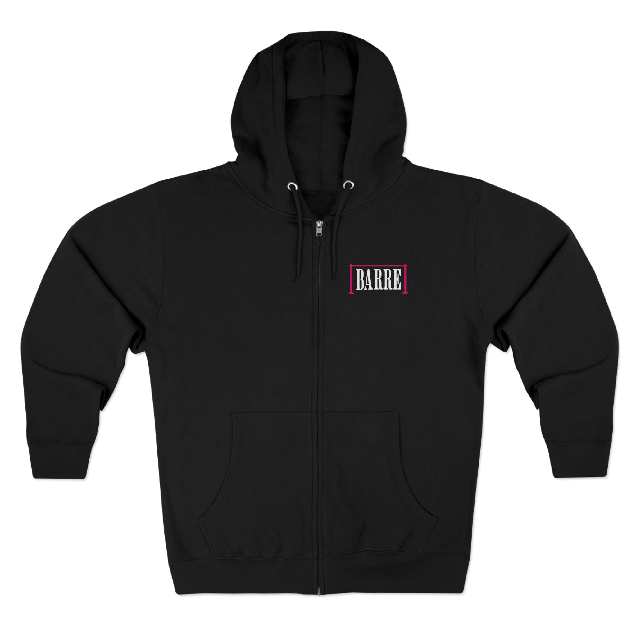 Embrace the Tuck Barre Zip Up Hoodie | Women's Motivation Workout Sweatshirt