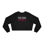 Thick Thighs Save Lives Cropped Pullover | Animal Rescue Workout Sweatshirt