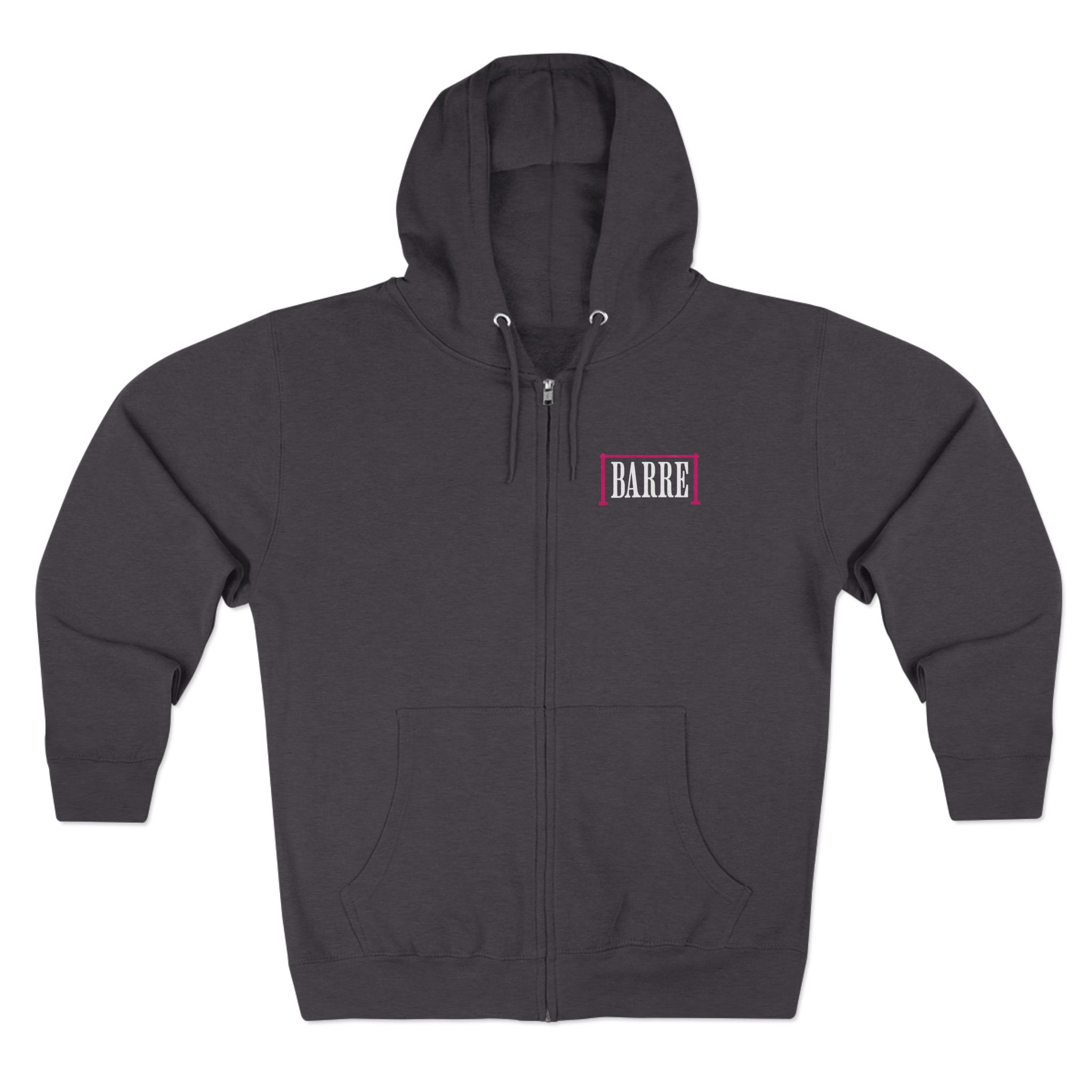 Embrace the Tuck Barre Zip Up Hoodie | Women's Motivation Workout Sweatshirt
