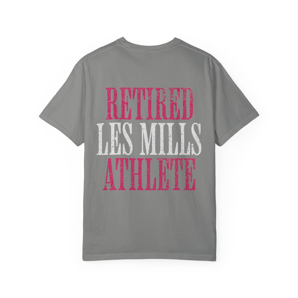 Retired Les Mills Athlete Workout Humor T-shirt | Women's Gym Tee