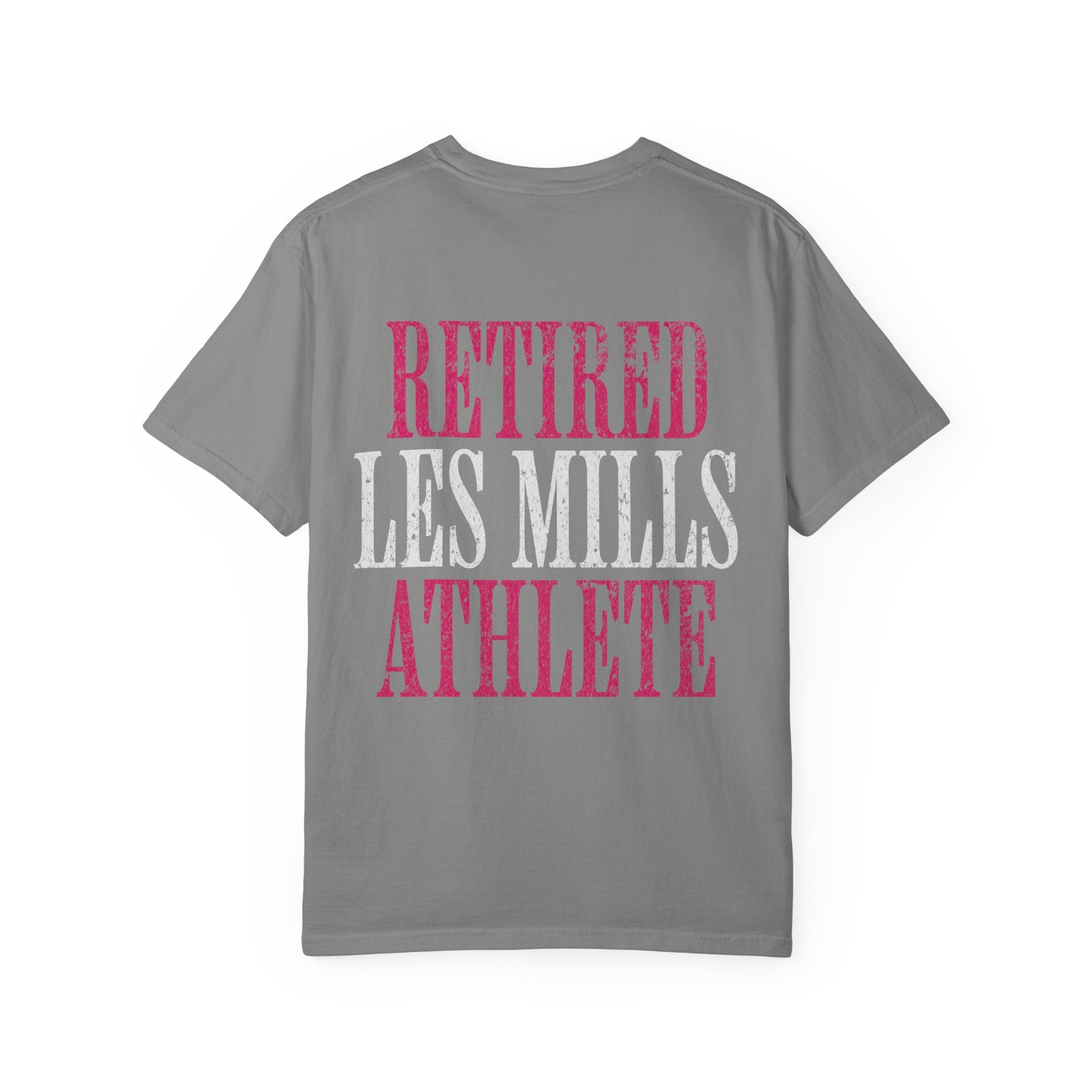 Retired Les Mills Athlete Workout Humor T-shirt | Women's Gym Tee