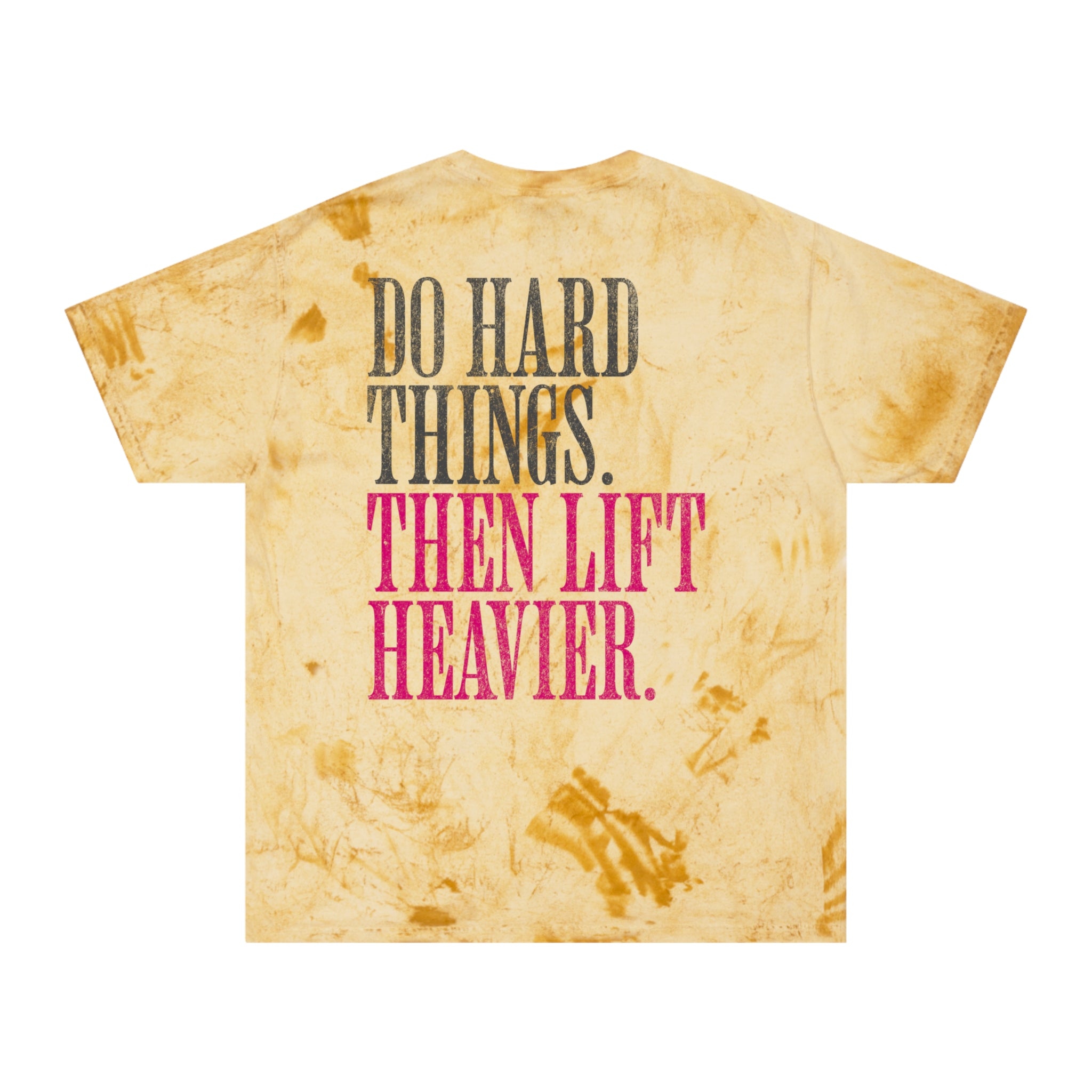 Do Hard Things Then Lift Heavier T-shirt | Gym Motivation Workout Tee